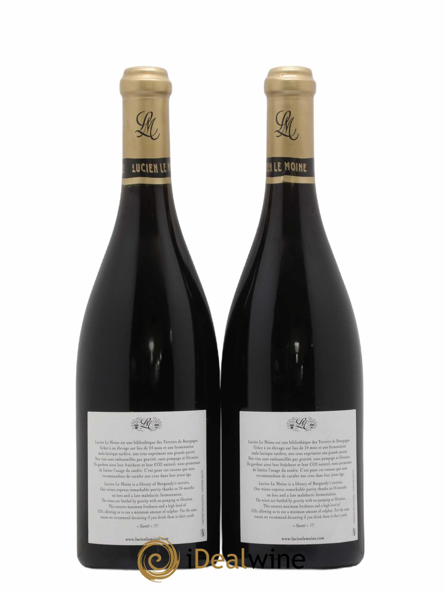 Bonnes-Mares Grand Cru Lucien Le Moine 2015 - Lot de 2 bouteilles - 1