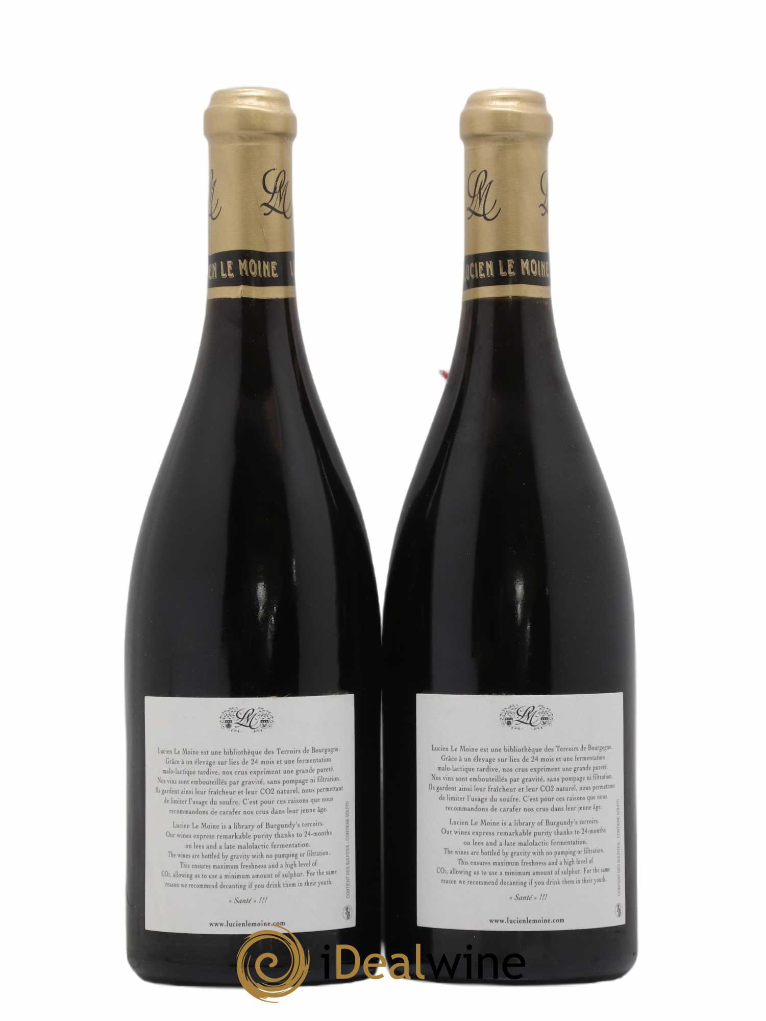 Griotte-Chambertin Grand Cru Lucien Le Moine 2015 - Lot de 2 bouteilles - 1