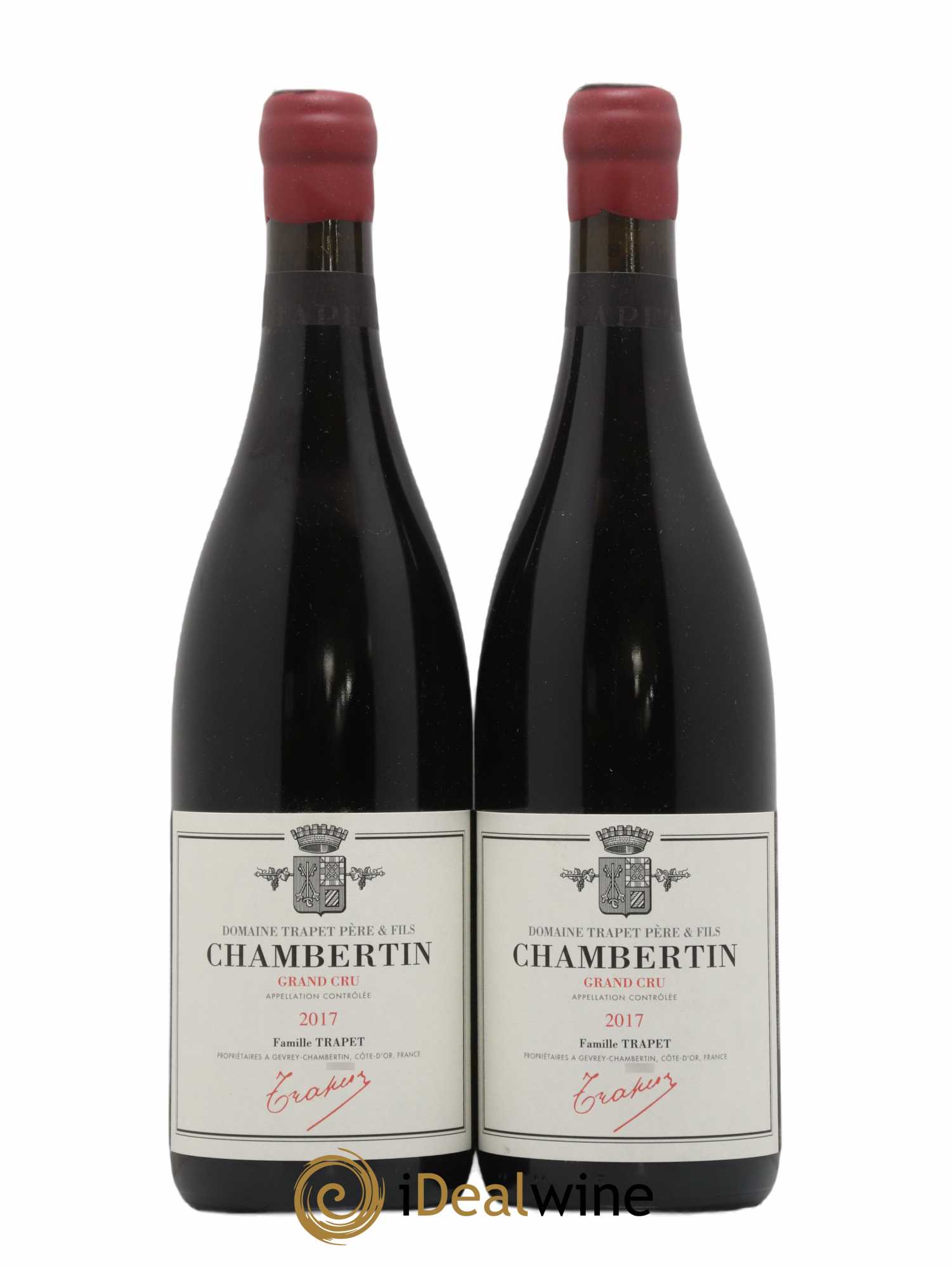 Chambertin Grand Cru Domaine Trapet 2017 - Lot de 2 bouteilles - 0