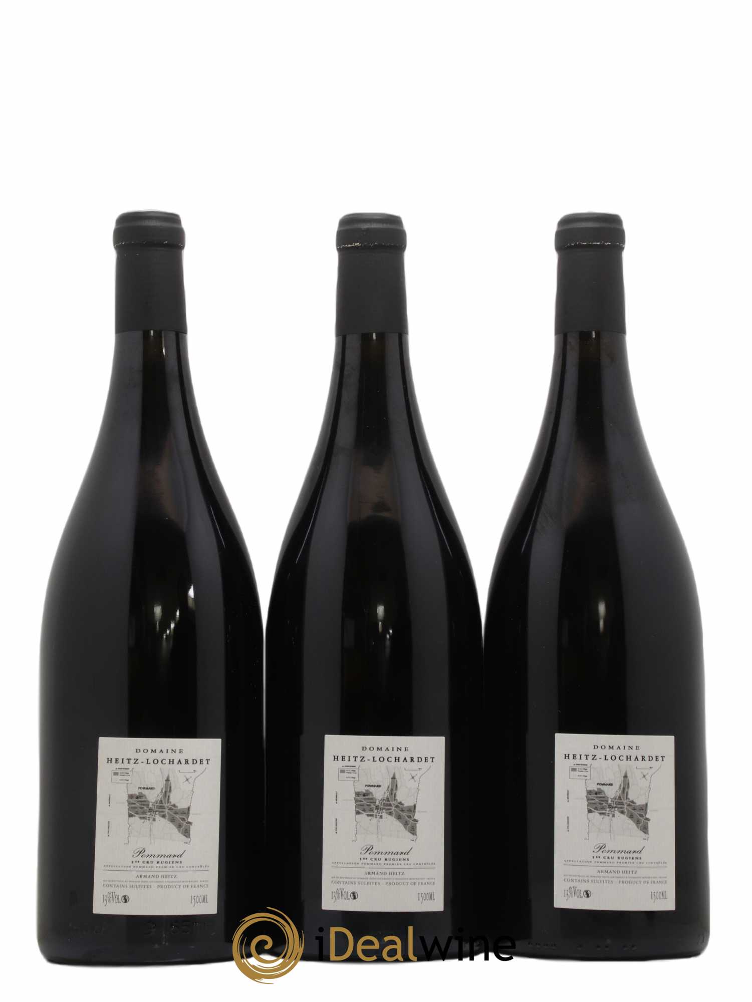 Pommard 1er Cru Les Rugiens Heitz-Lochardet Rugiens Heintz-Lochard 2017 - Lot de 3 magnums - 1