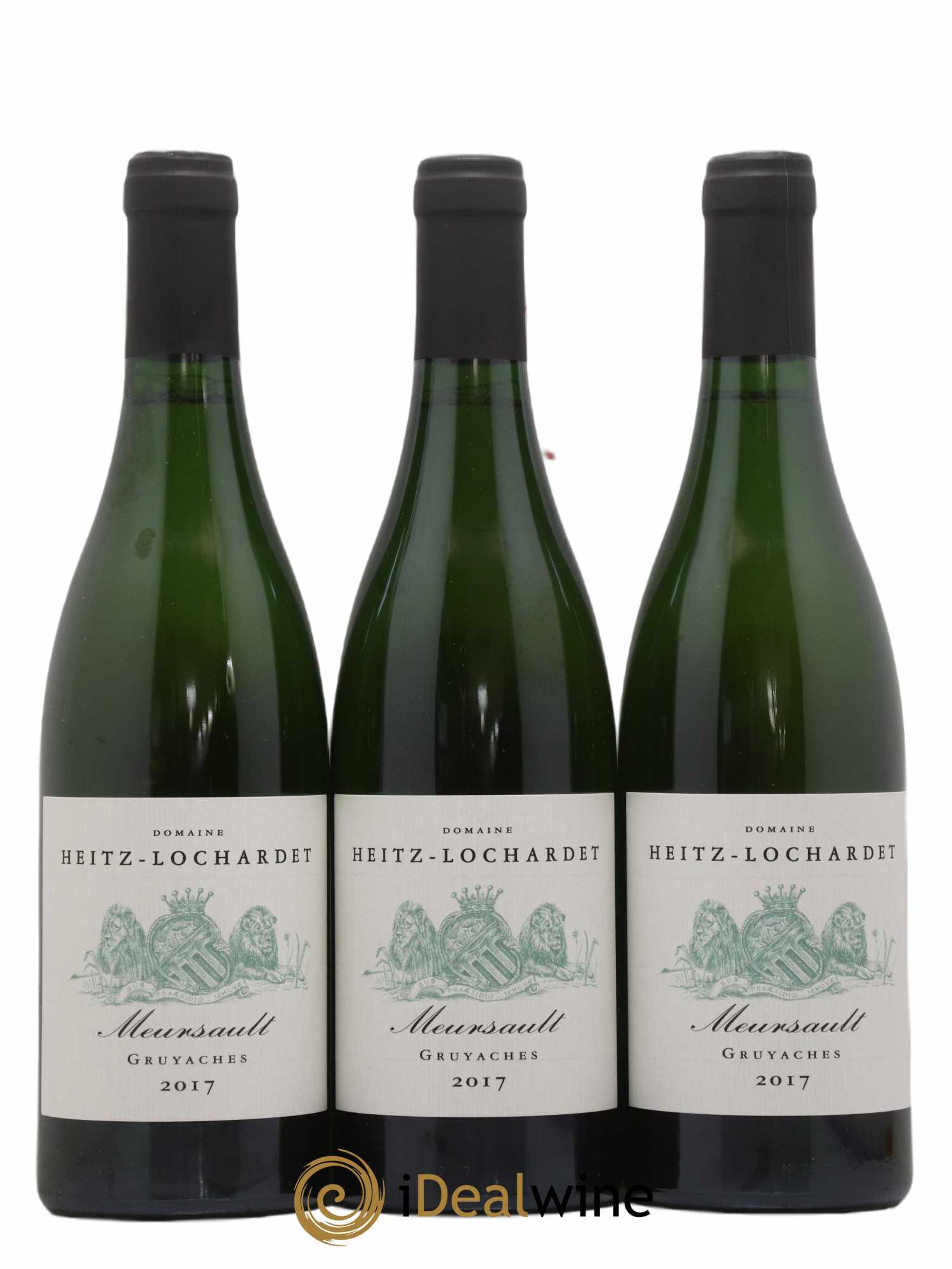 Meursault Gruyaches Armand Heitz 2017 - Lot de 3 bouteilles - 0