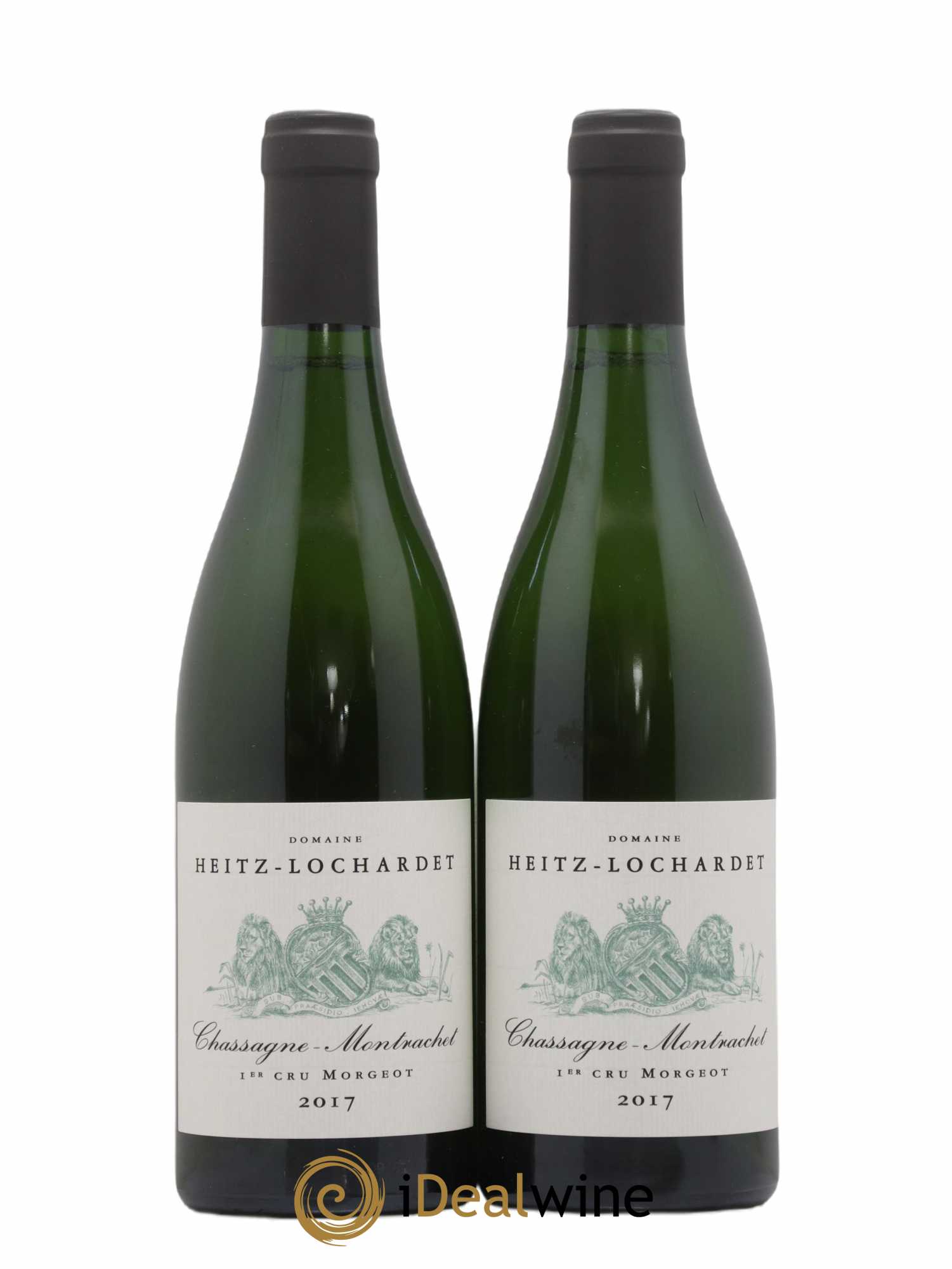 Chassagne-Montrachet 1er Cru Morgeot Heitz-Lochardet Morgeot Petit Clos Armand Heitz 2017 - Posten von 2 Flaschen - 0