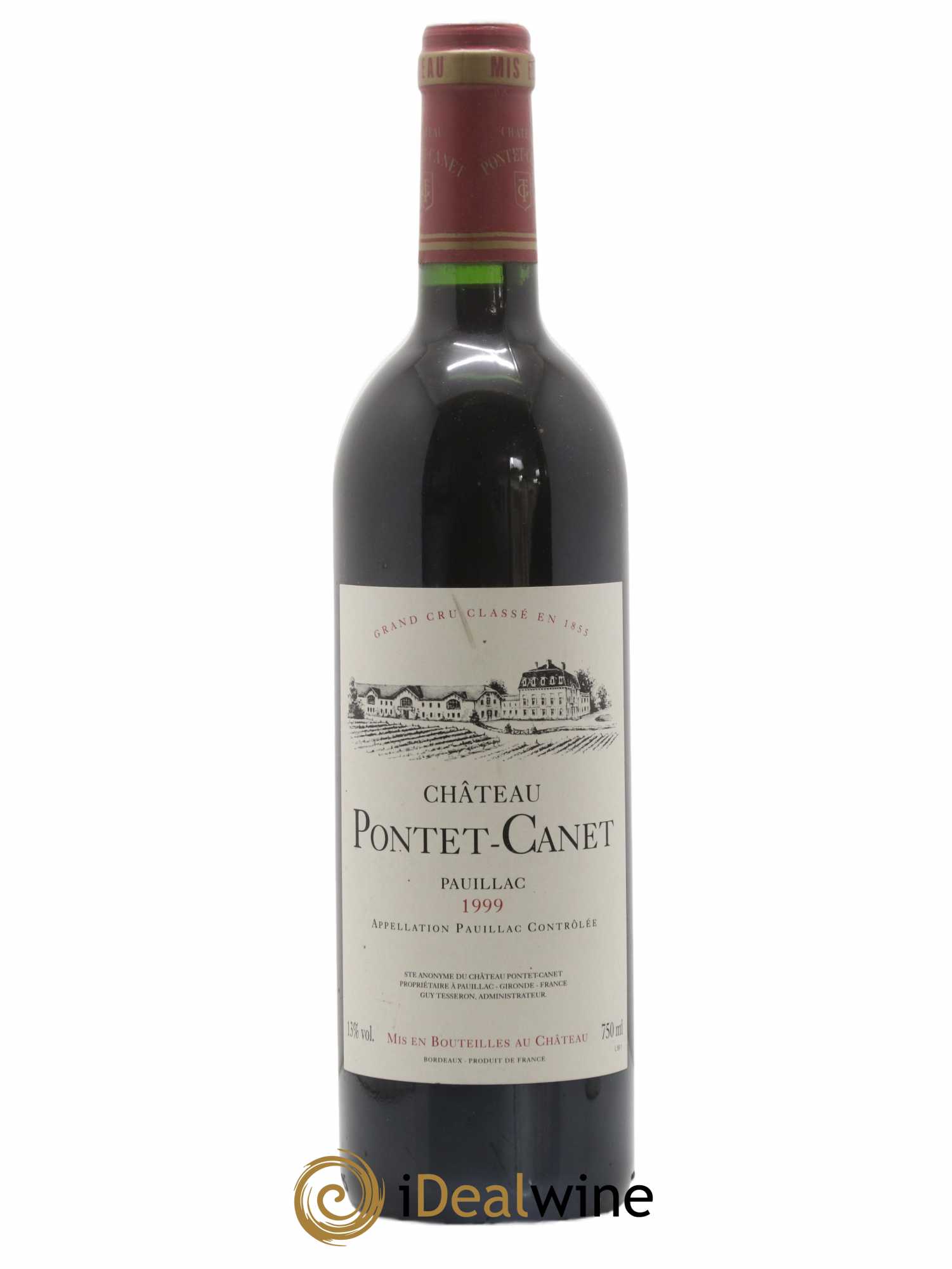 Château Pontet Canet 5ème Grand Cru Classé 1999 - Lot of 1 bottle - 0