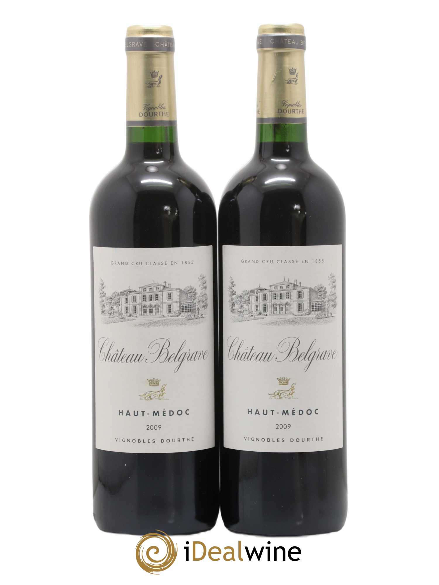 Château Belgrave 5ème Grand Cru Classé 2009 - Lot de 2 bouteilles - 0
