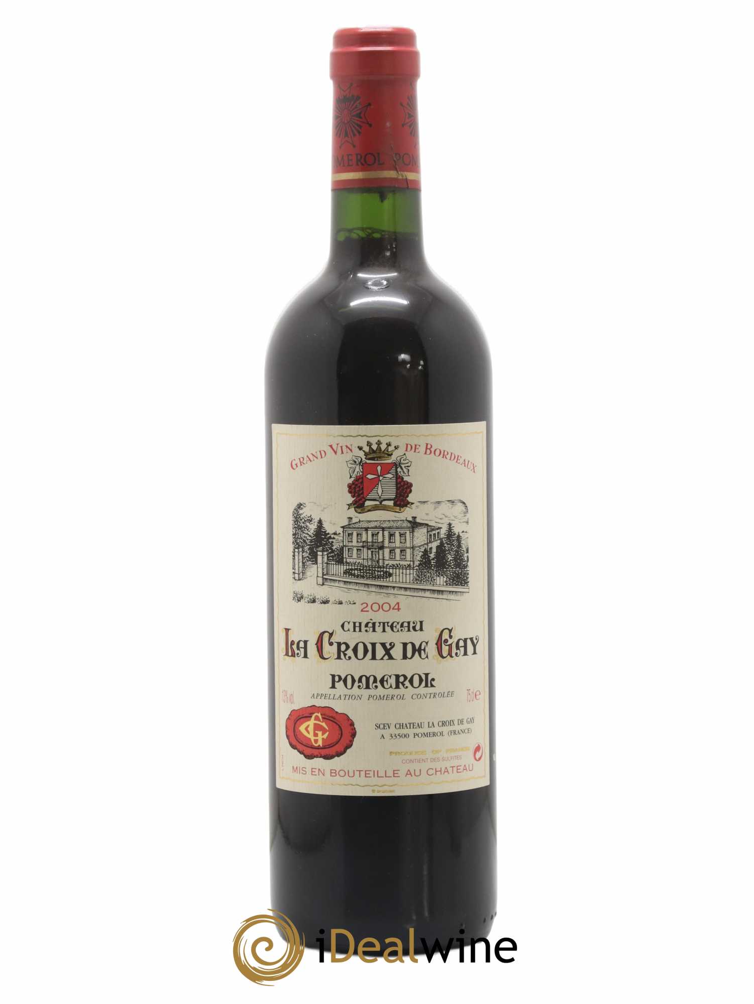 Château la Croix de Gay 2004 - Lot de 1 bouteille - 0