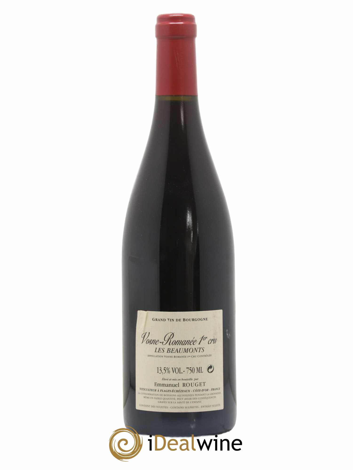 Vosne-Romanée 1er Cru Les Beaumonts Emmanuel Rouget 2008 - Lot de 1 bouteille - 1