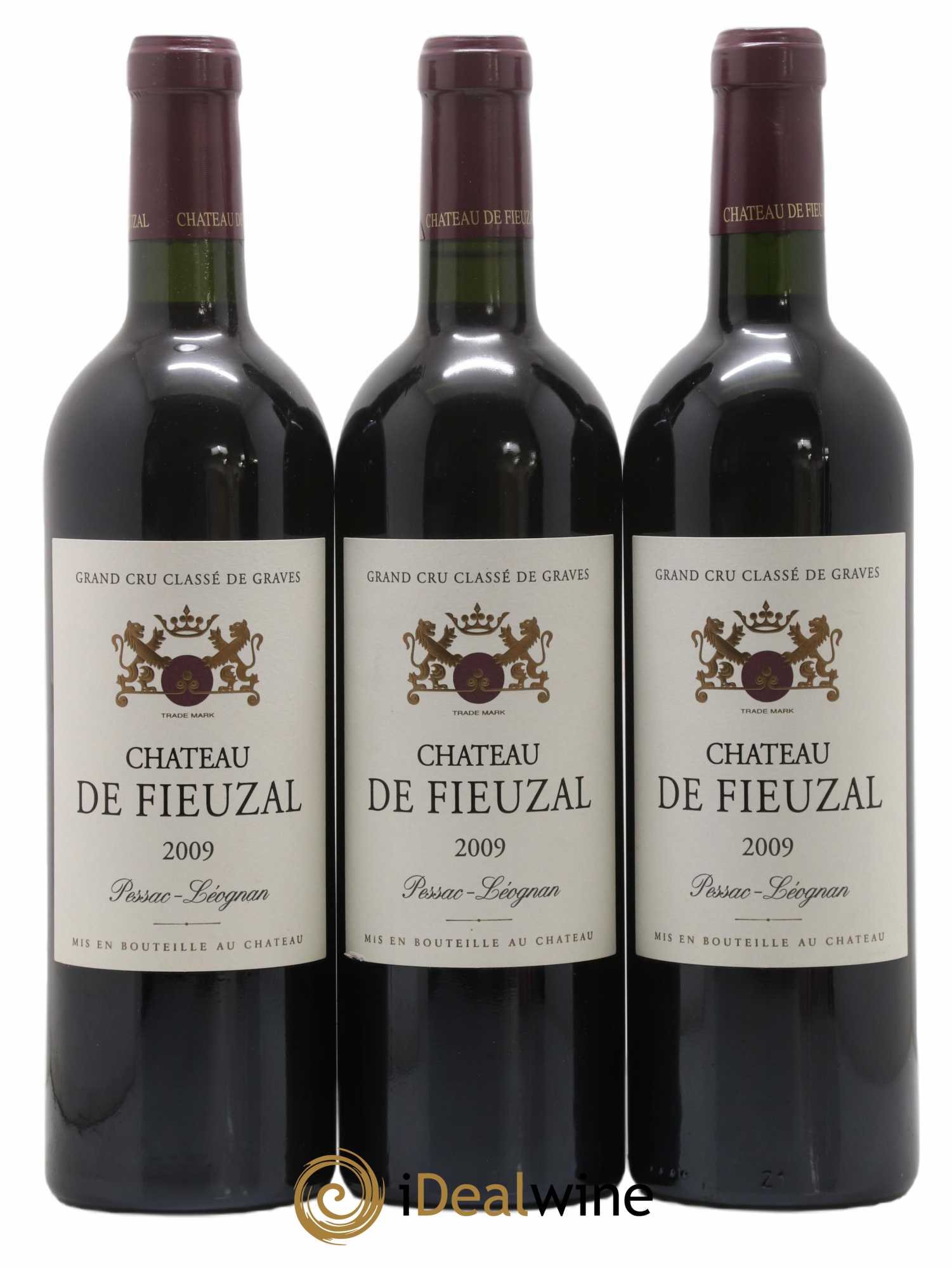 Château de Fieuzal Cru Classé de Graves 2009 - Lot de 3 bouteilles - 0