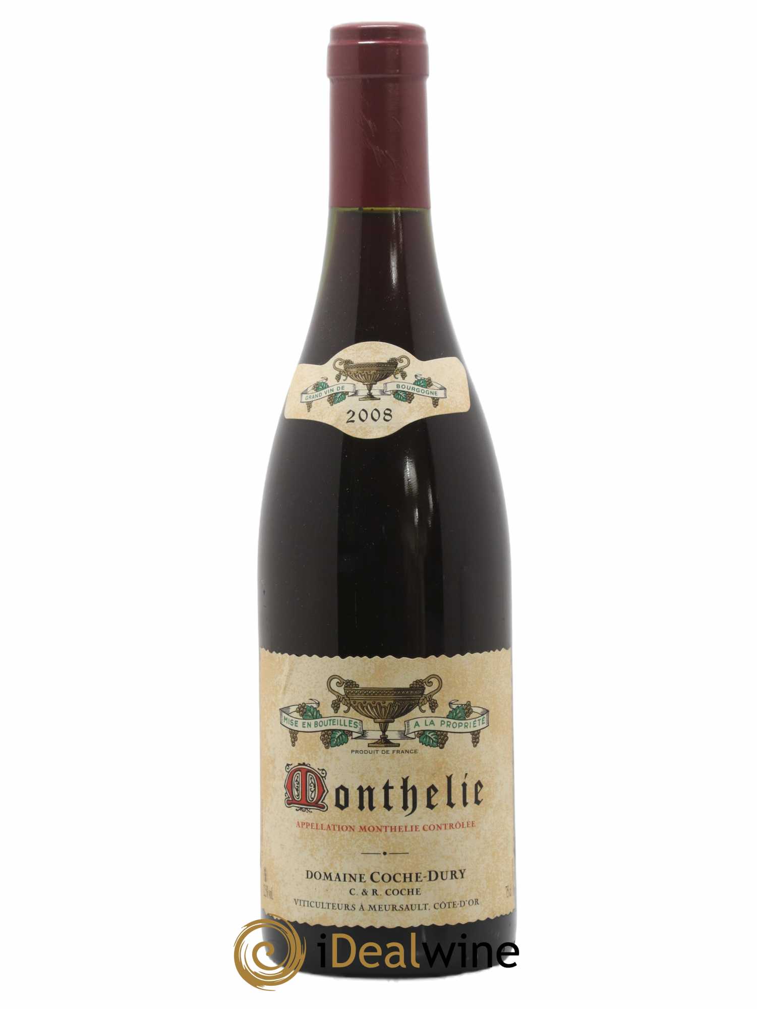 Monthélie Coche Dury (Domaine) 2008 - Lot de 1 bouteille - 0