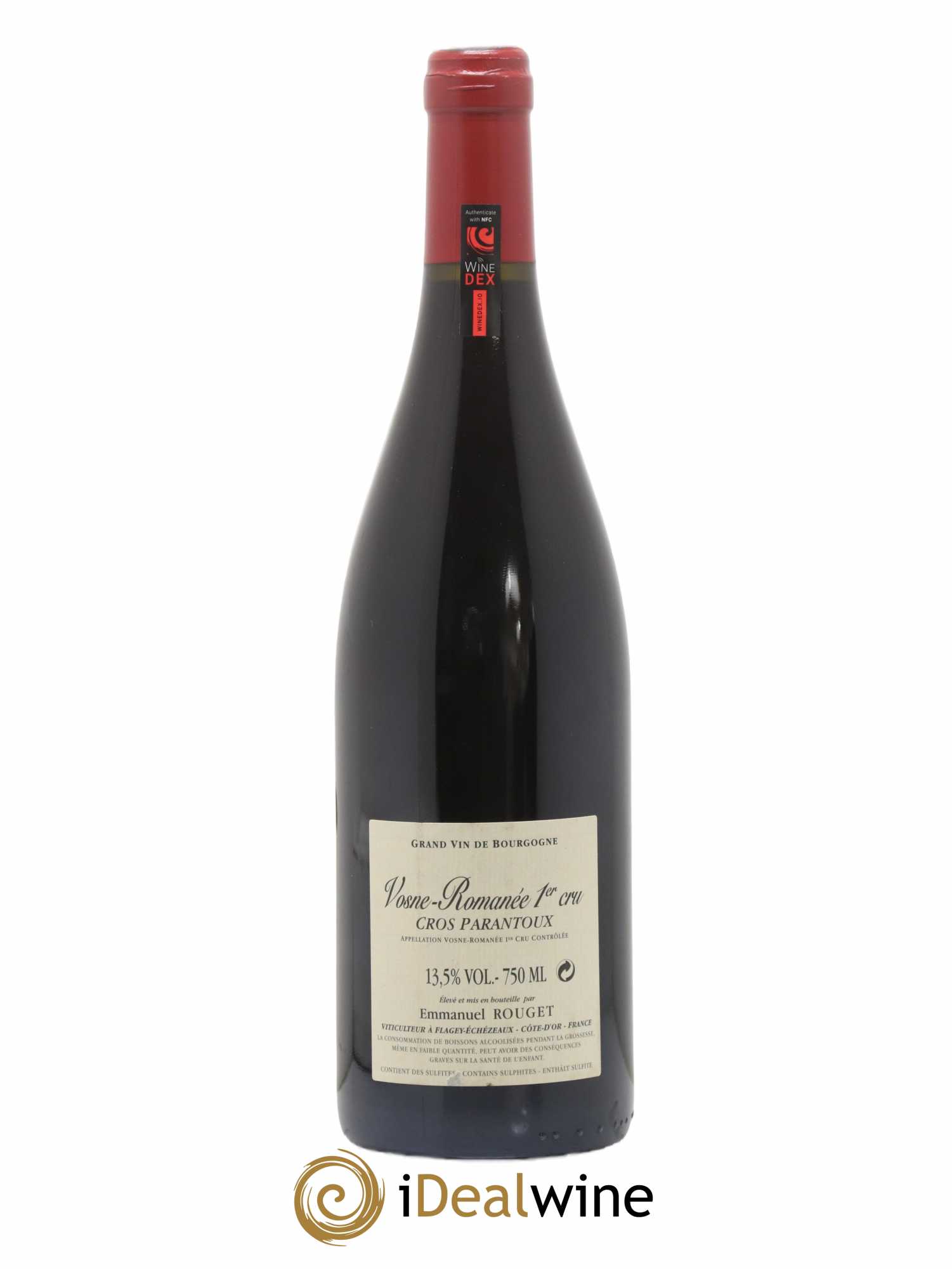 Vosne-Romanée 1er Cru Cros Parantoux Emmanuel Rouget 2008 - Posten von 1 Flasche - 1