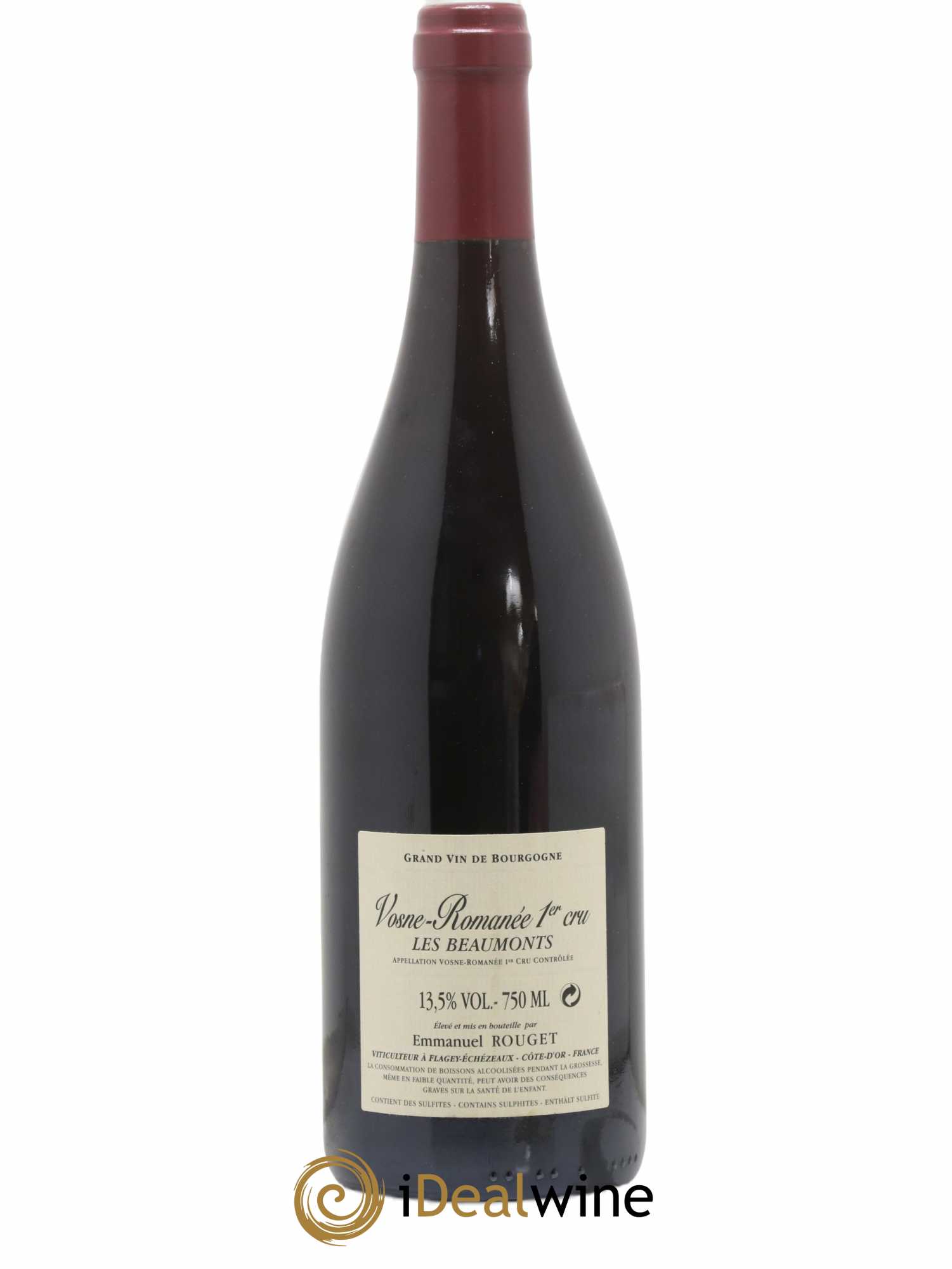 Vosne-Romanée 1er Cru Les Beaumonts Emmanuel Rouget 2007 - Lot de 1 bouteille - 1