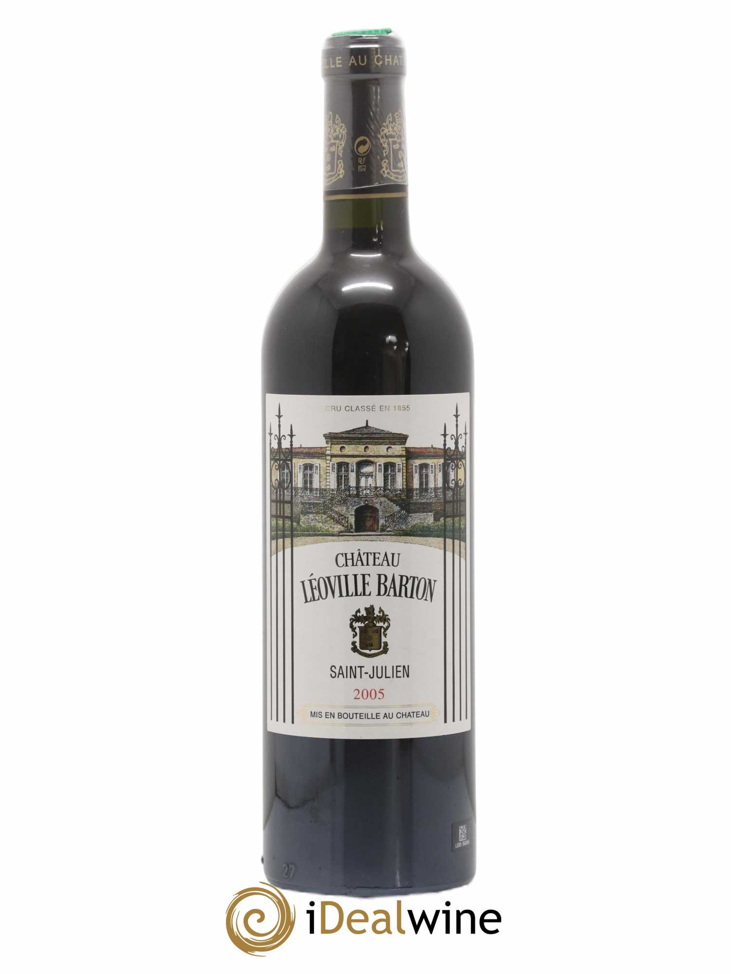 Château Léoville Barton 2ème Grand Cru Classé 2005 - Lot de 1 bouteille - 0