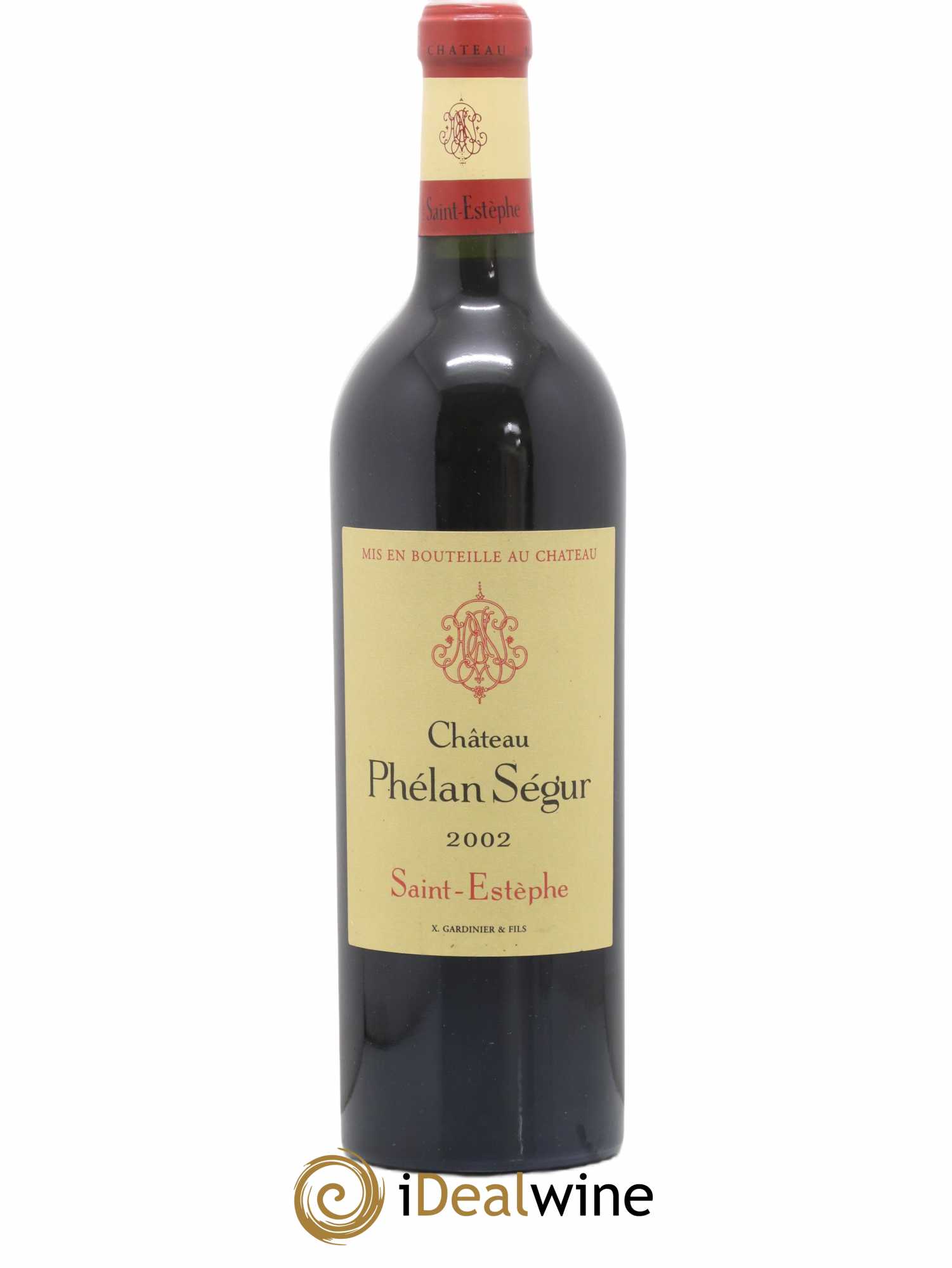 Château Phélan Ségur 2002 - Lot de 1 bouteille - 0