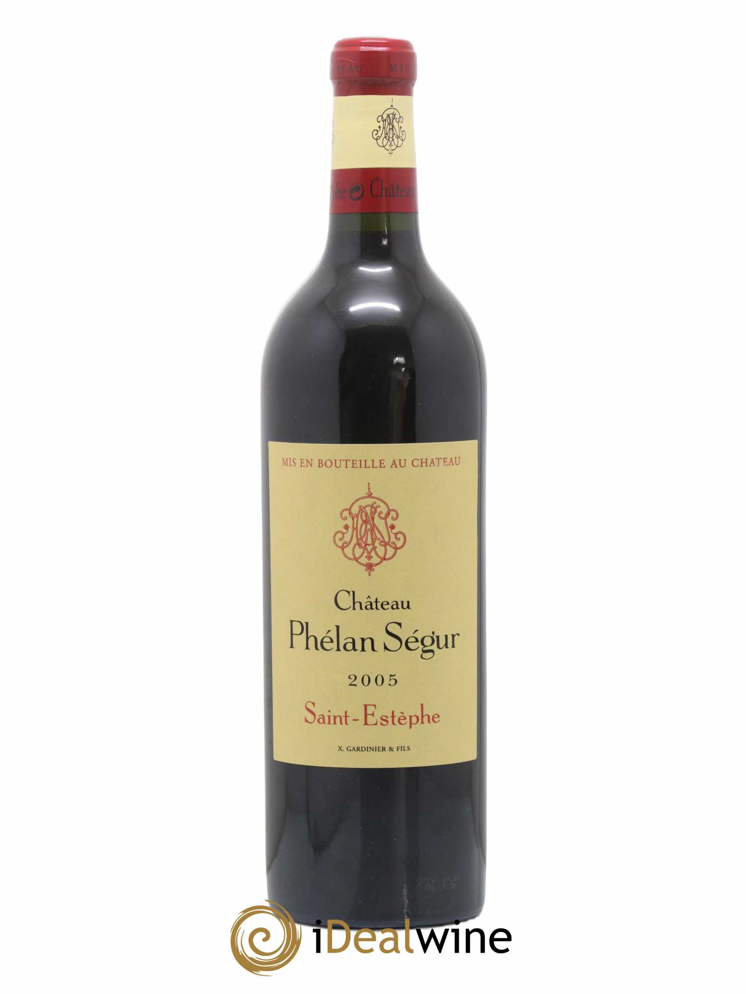 Château Phélan Ségur 2005 - Lot de 1 bouteille - 0