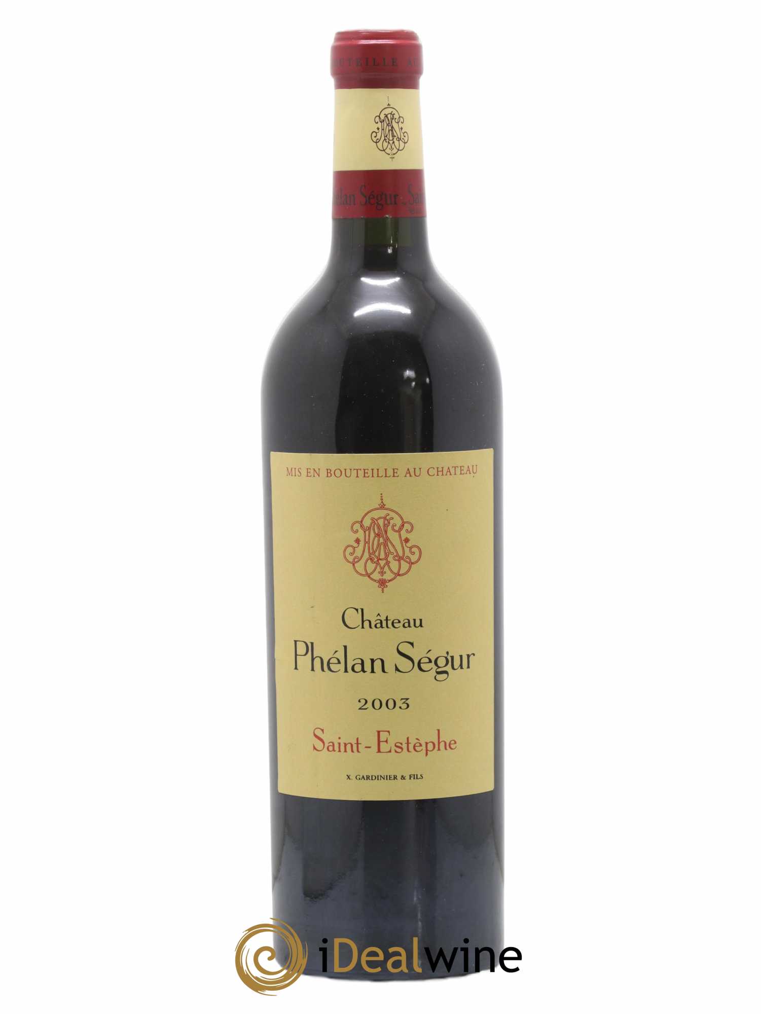 Château Phélan Ségur 2003 - Lot de 1 bouteille - 0