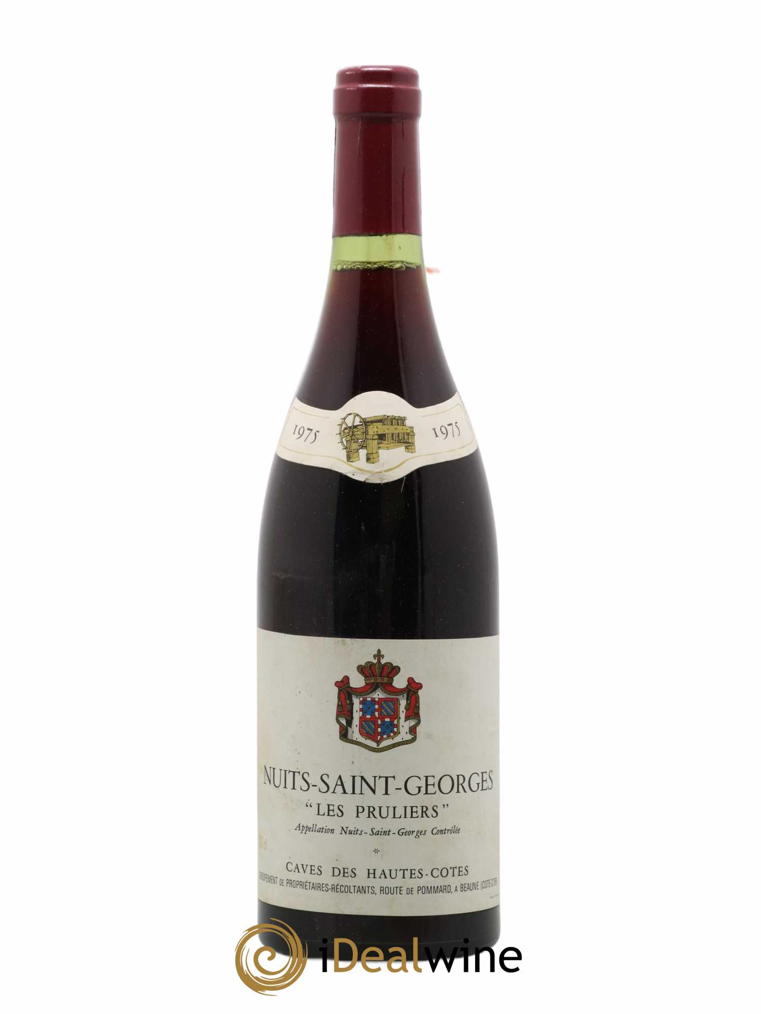 Nuits-Saint-Georges Les Pruliers Caves des Hautes côtes 1975 - Posten von 1 Flasche - 0