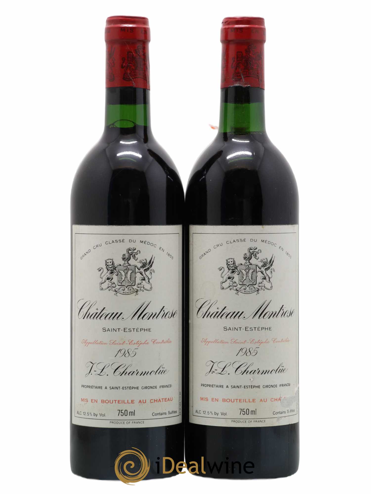 Château Montrose 2ème Grand Cru Classé 1985 - Lot de 2 bouteilles - 0