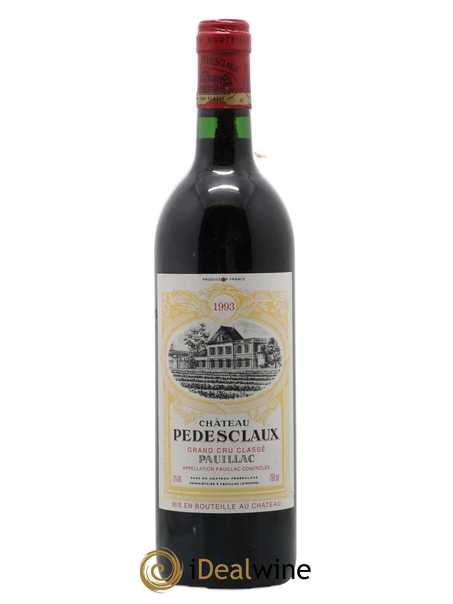 Château Pedesclaux 5ème Grand Cru Classé 1993 - Lot de 1 bouteille - 0