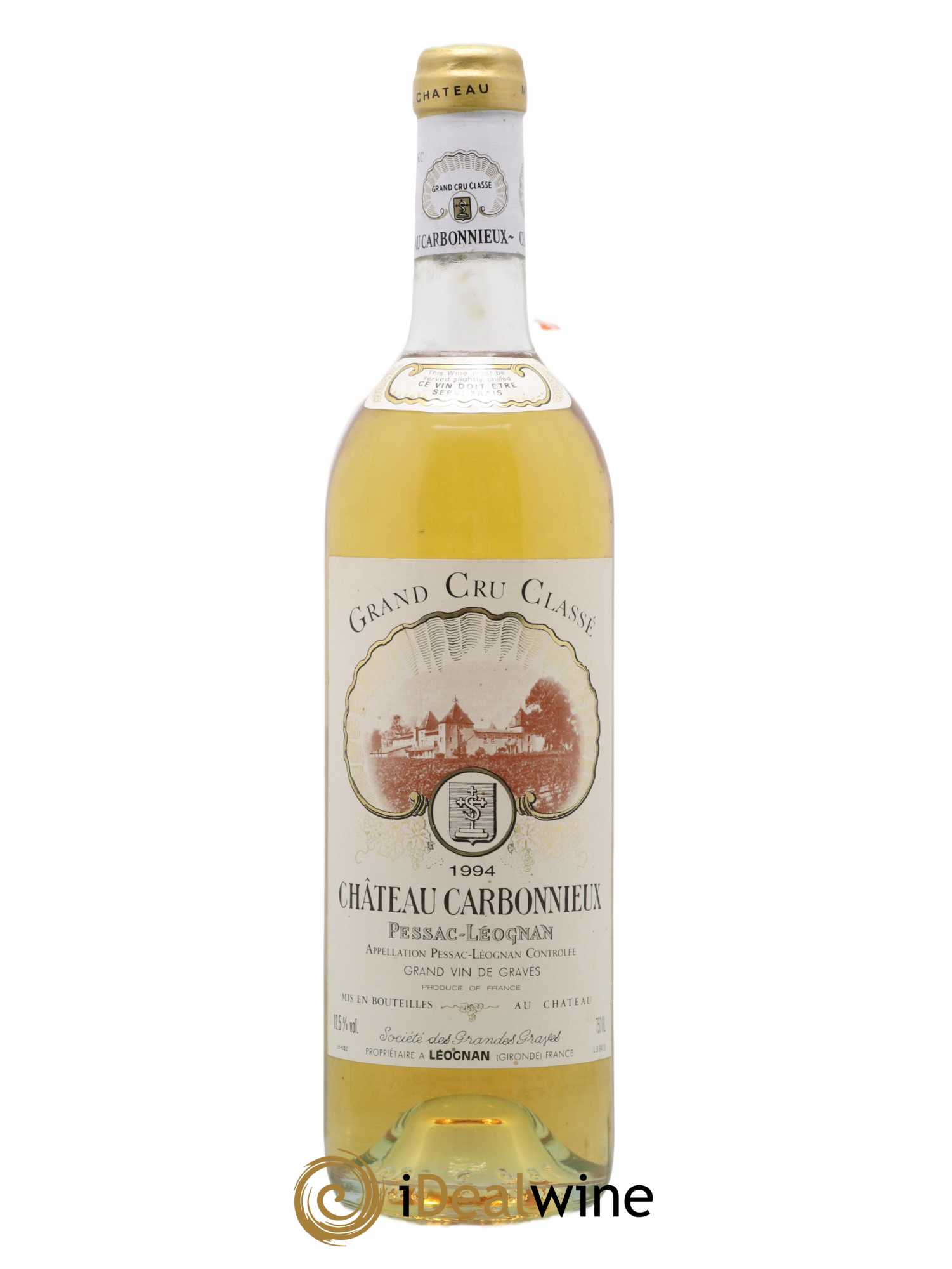 Château Carbonnieux Cru Classé de Graves 1994 - Lot de 1 bouteille - 0