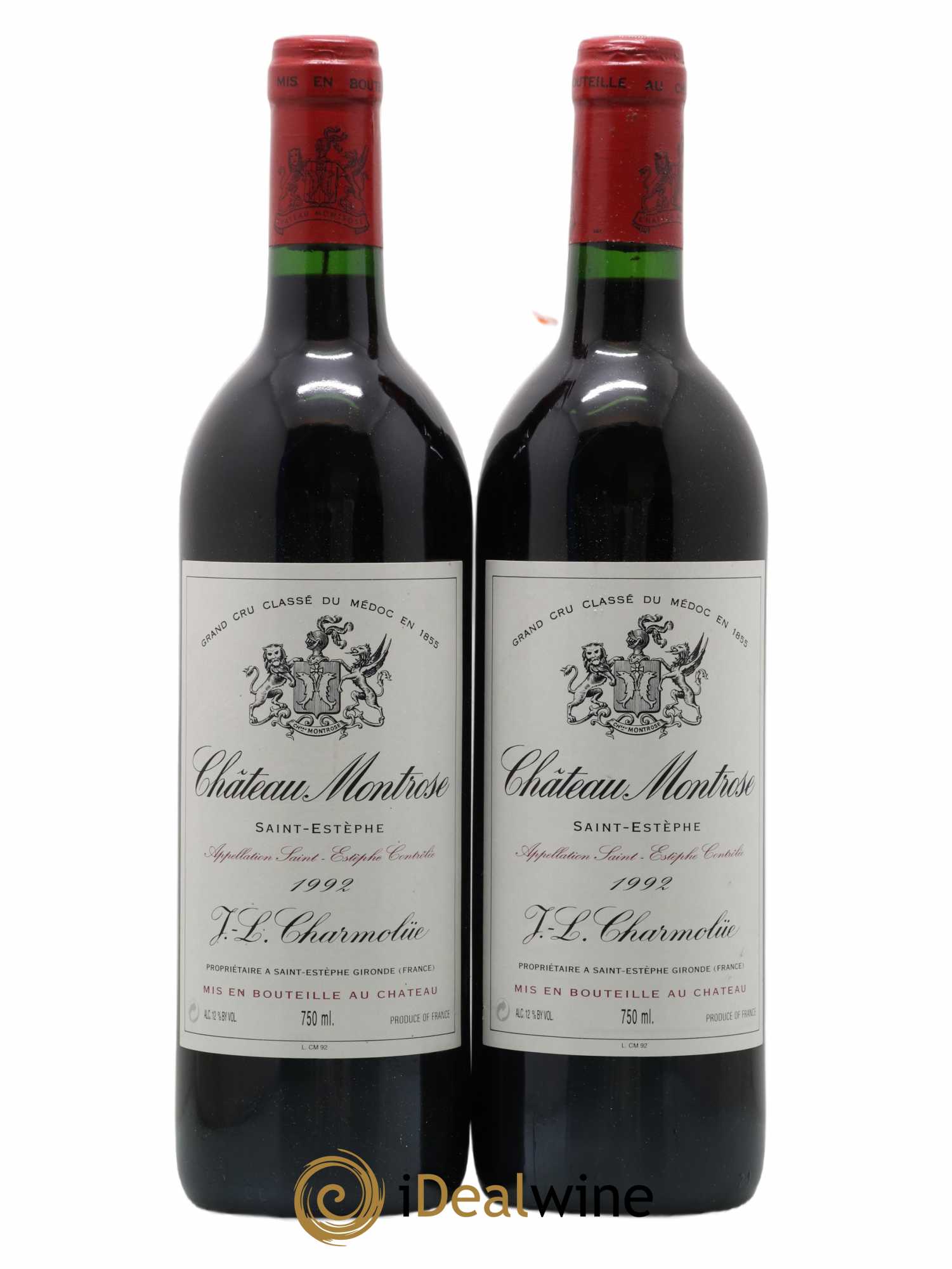 Château Montrose 2ème Grand Cru Classé 1985 - Lot de 2 bouteilles - 0