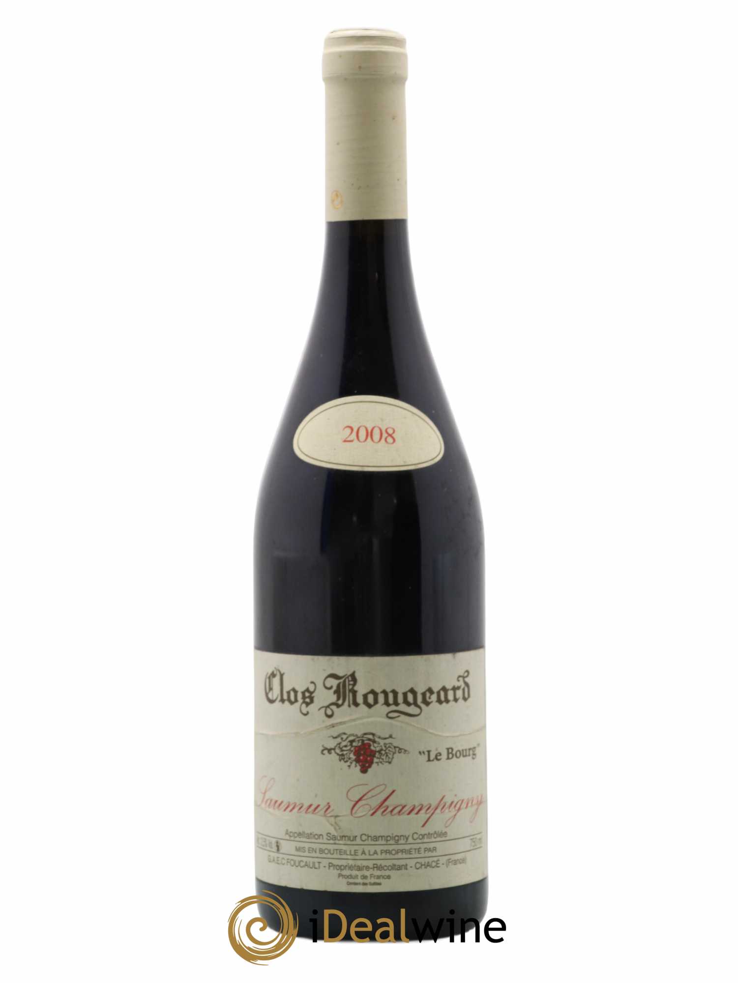 Saumur-Champigny Le Bourg Clos Rougeard 2008 - Lot de 1 bouteille - 0