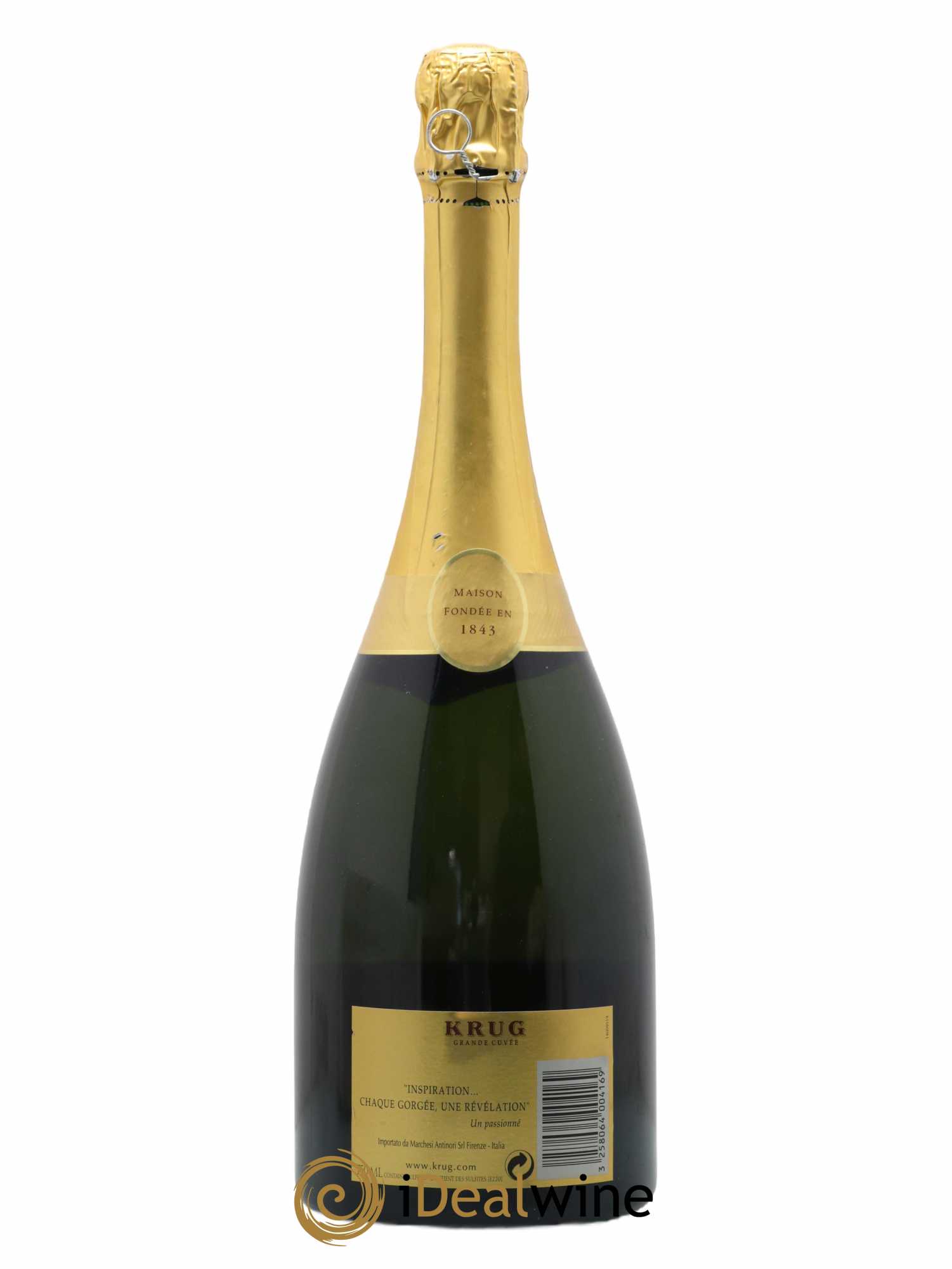 Grande Cuvée Brut Krug - Lot de 1 bouteille - 1