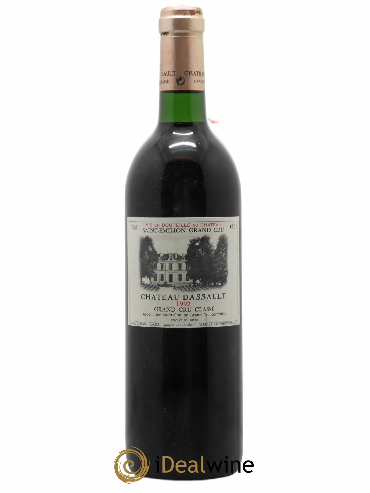 Château Dassault Grand Cru Classé 1992 - Lot de 1 bouteille - 0