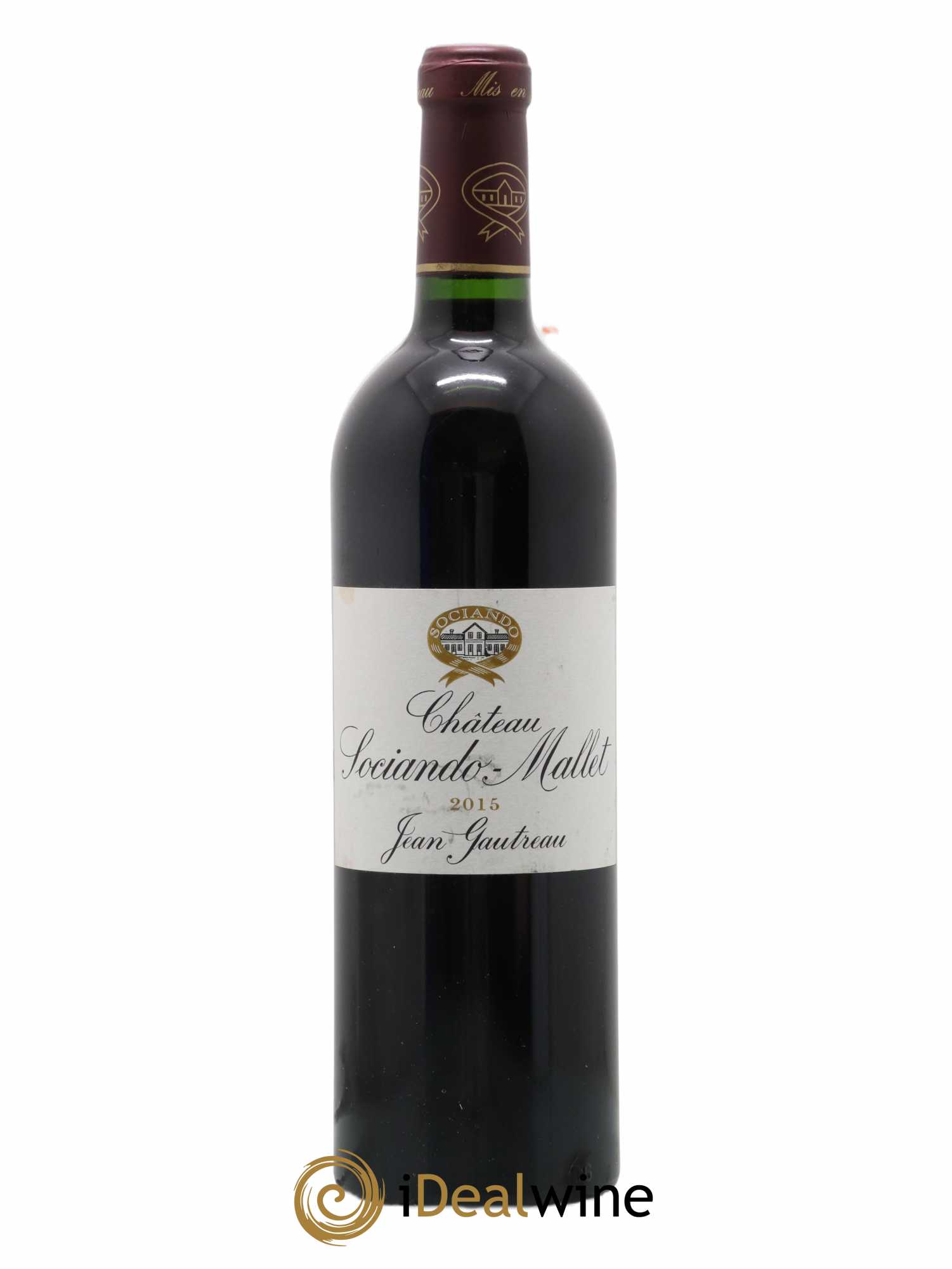 Château Sociando Mallet 2015 - Lot de 1 bouteille - 0