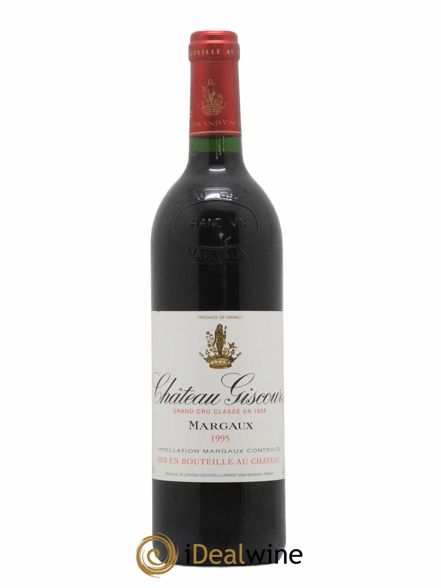 Château Giscours 3ème Grand Cru Classé 1995 - Lot de 1 bouteille - 0