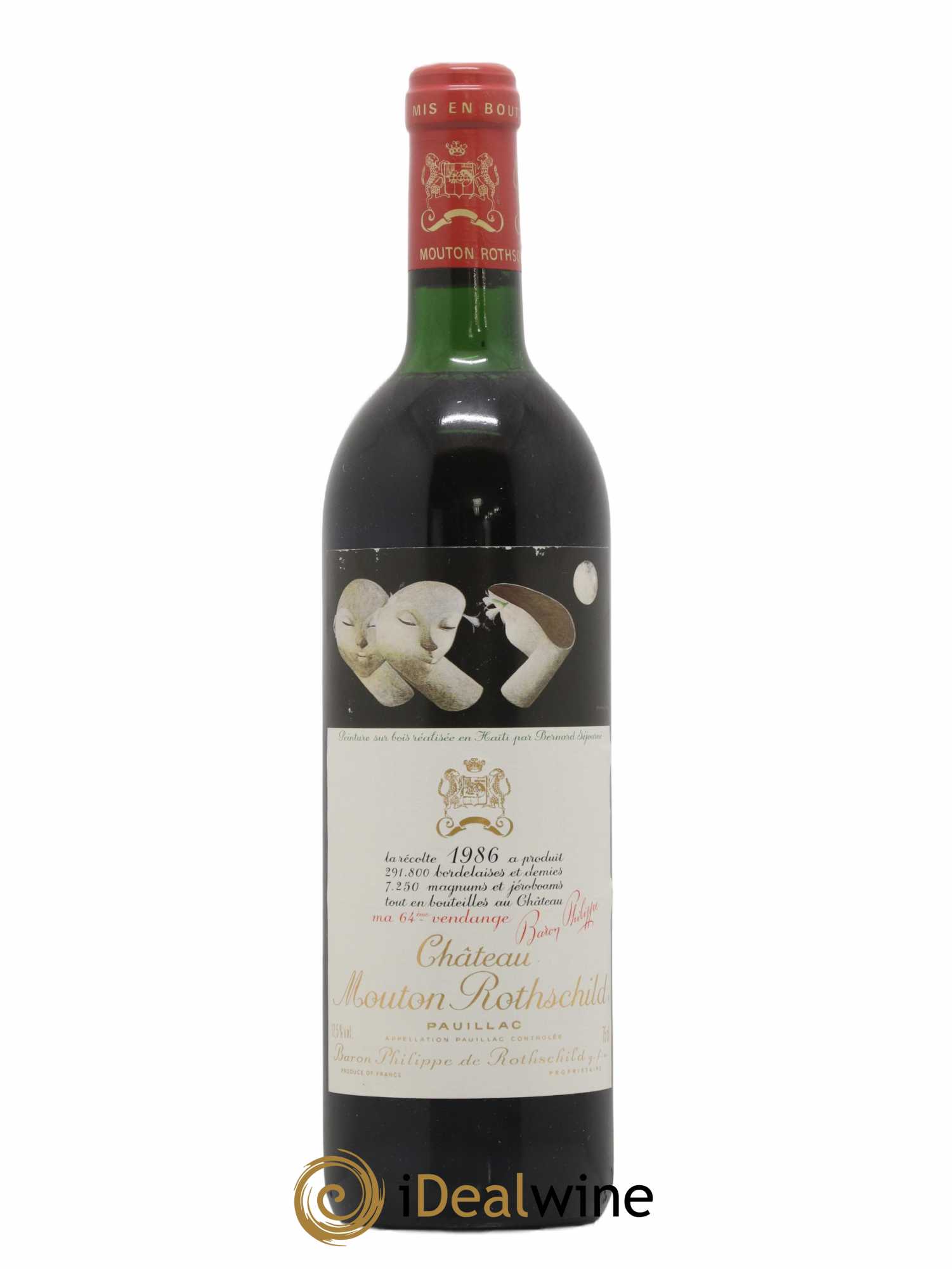 Château Mouton Rothschild 1er Grand Cru Classé (sans prix de réserve) (sans prix de réserve) 1986 - Lot de 1 bouteille - 0