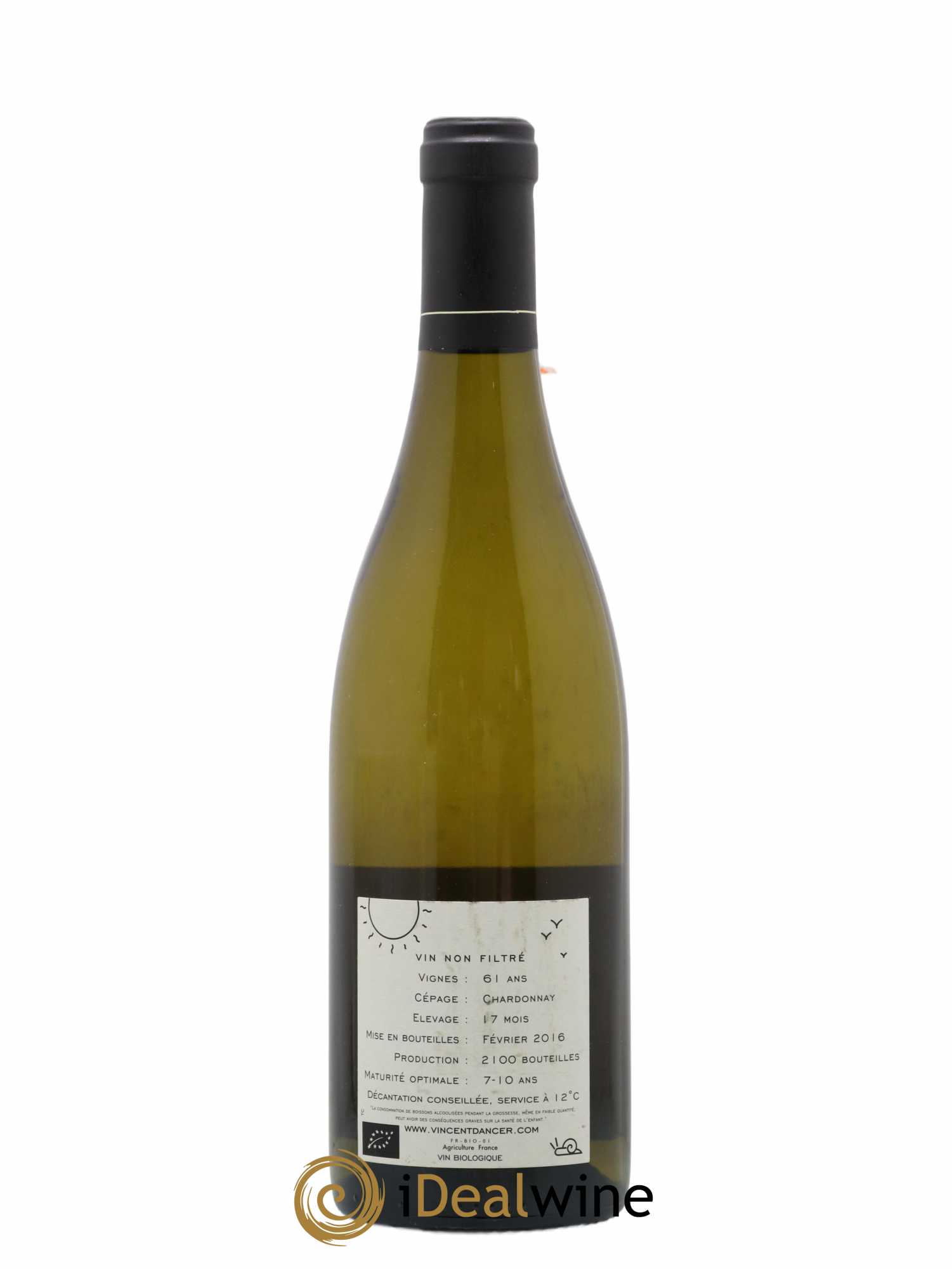 Chassagne-Montrachet 1er Cru (Morgeot) Tête du Clos Vincent Dancer 2014 - Lot de 1 bouteille - 1