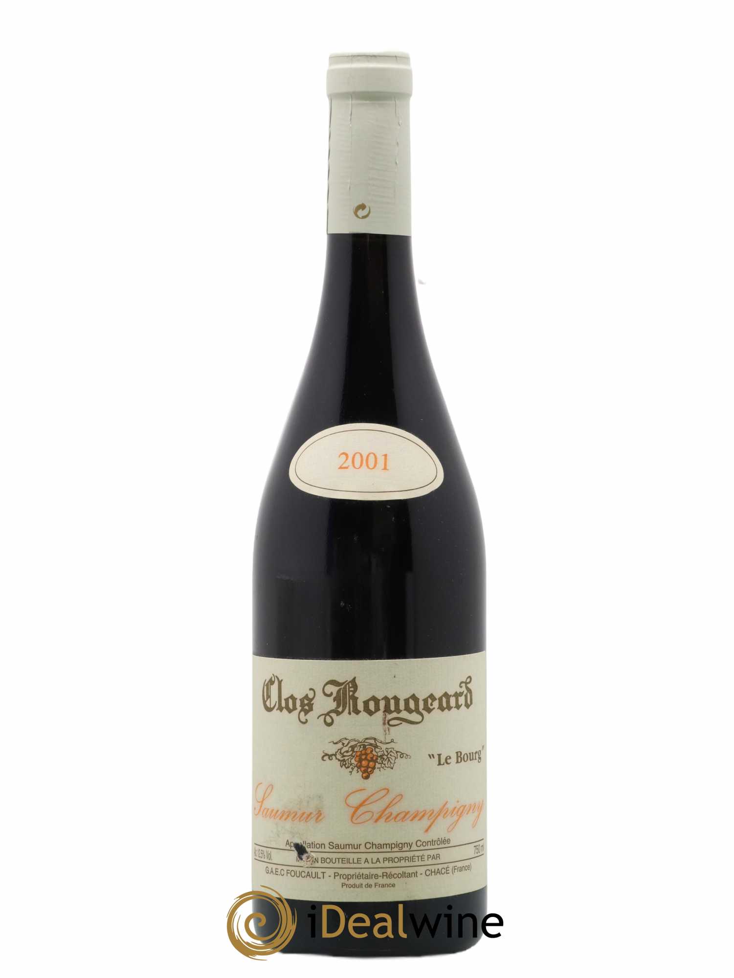 Saumur-Champigny Le Bourg Clos Rougeard (no reserve) 2001 - Lot of 1 bottle - 0