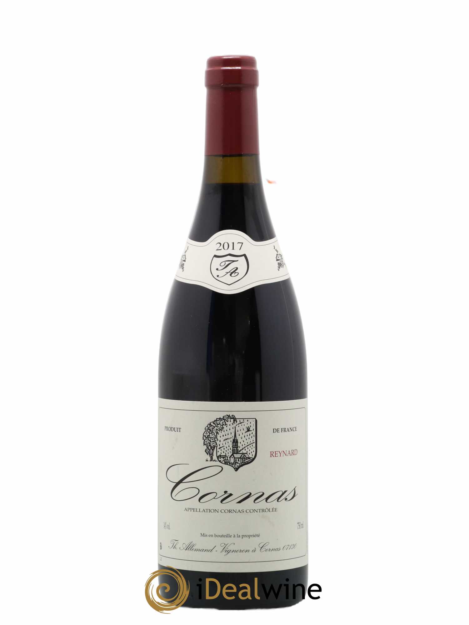 Cornas Reynard Thierry Allemand 2017 - Lot de 1 bouteille - 0