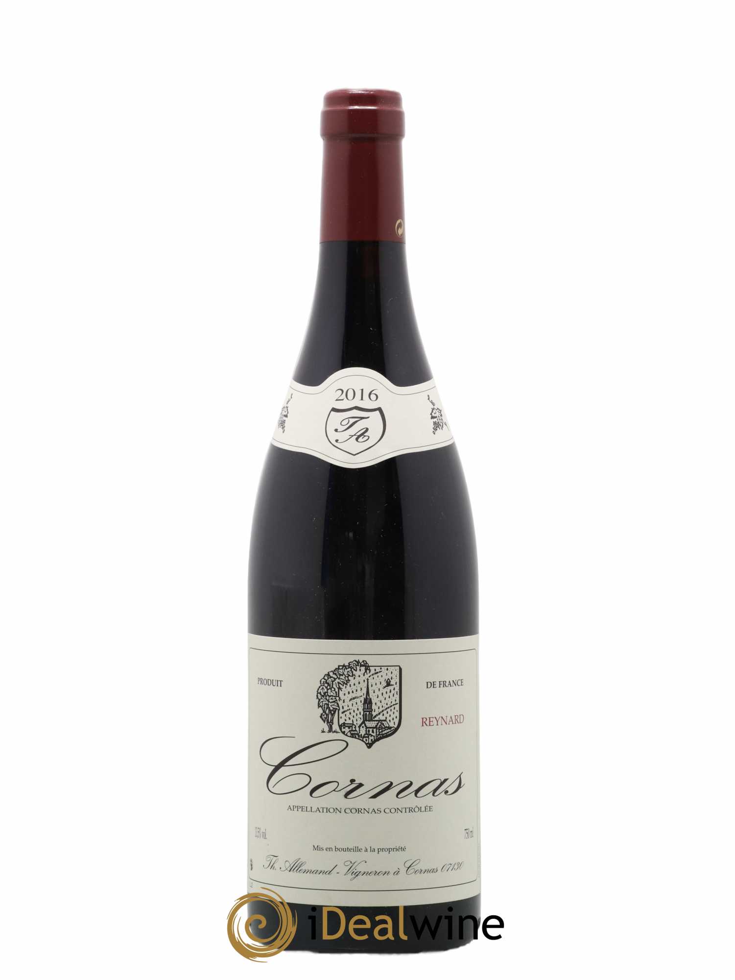 Cornas Reynard Thierry Allemand 2016 - Lot de 1 bouteille - 0