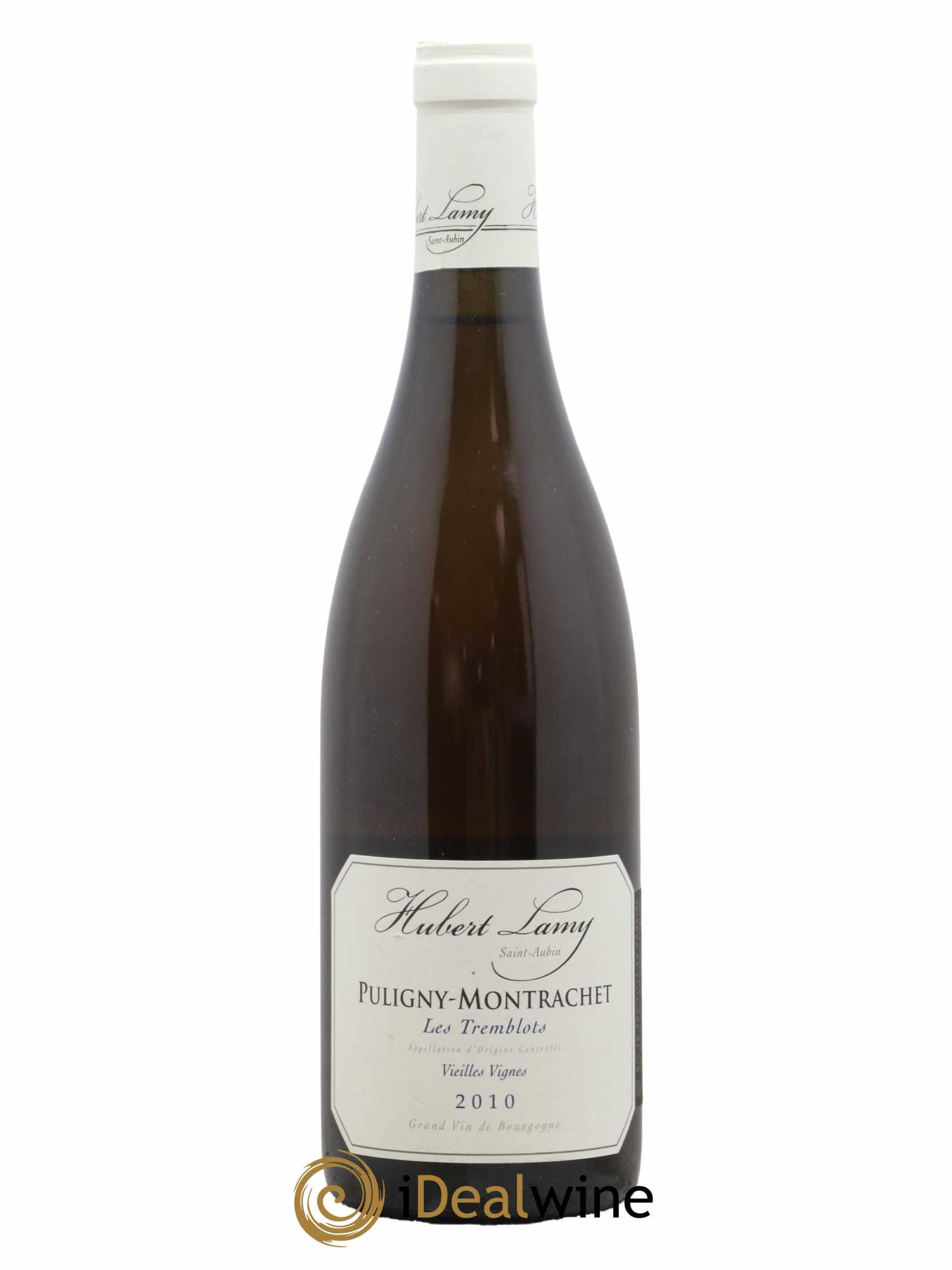 Puligny-Montrachet Les Tremblots Vieilles Vignes Hubert Lamy 2010 - Lot de 1 bouteille - 0