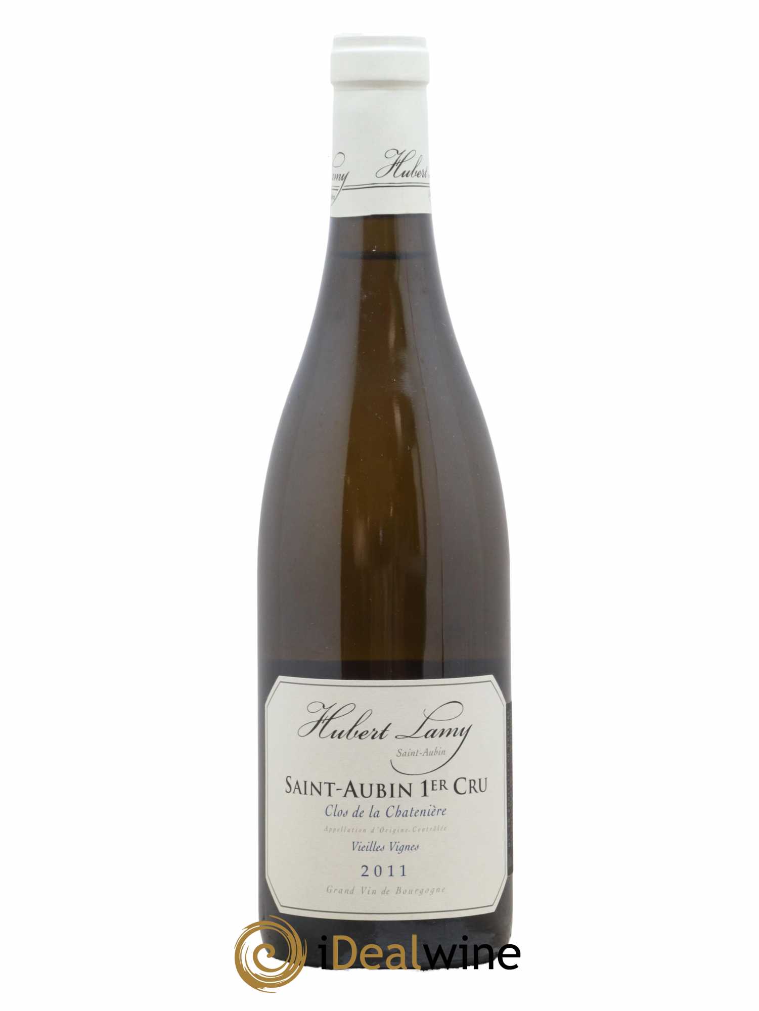 Saint-Aubin 1er Cru Clos de la Chatenière Vieilles Vignes Hubert Lamy 2011 - Lot de 1 bouteille - 0