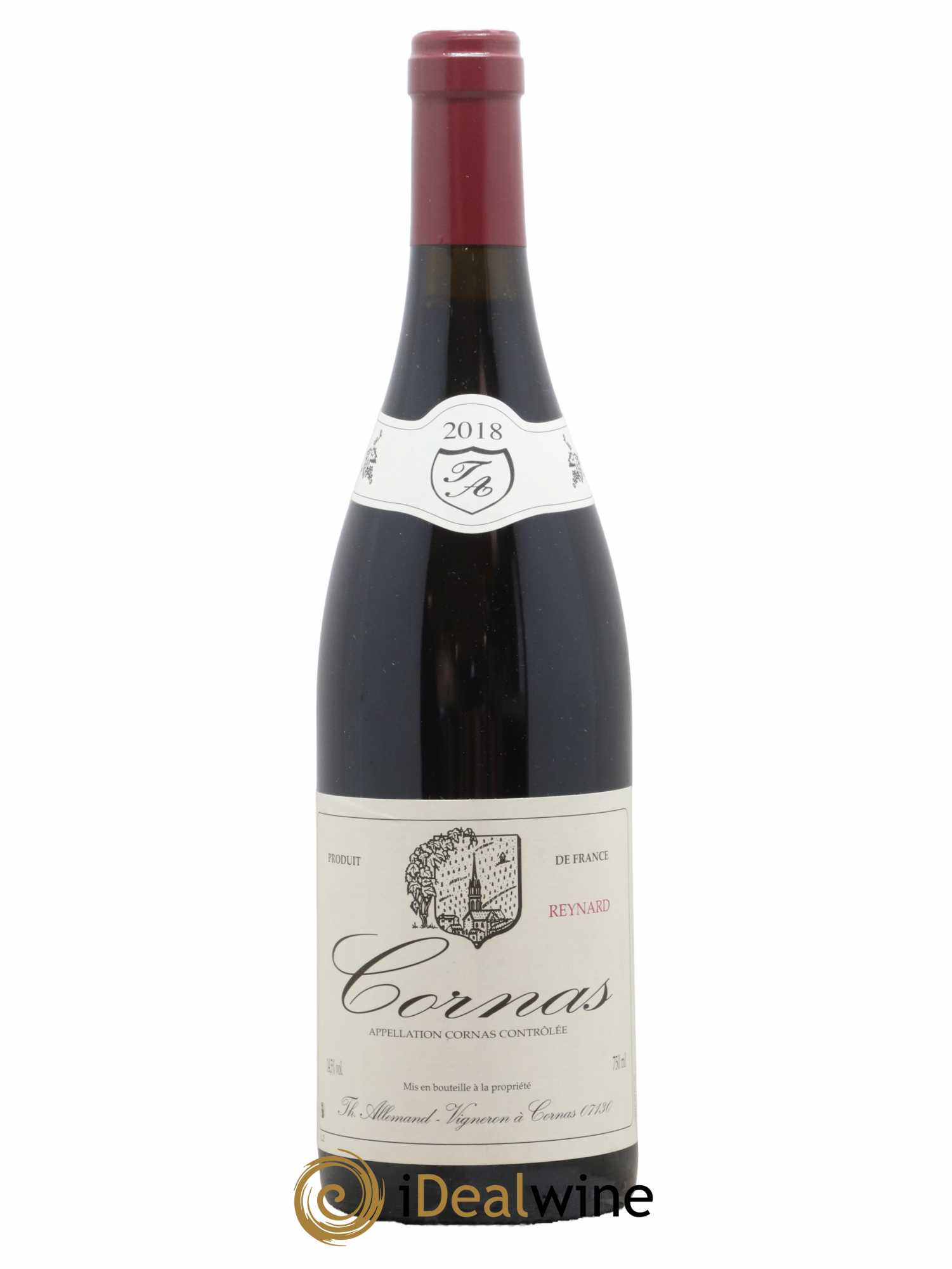 Cornas Reynard Thierry Allemand 2018 - Lot de 1 bouteille - 0