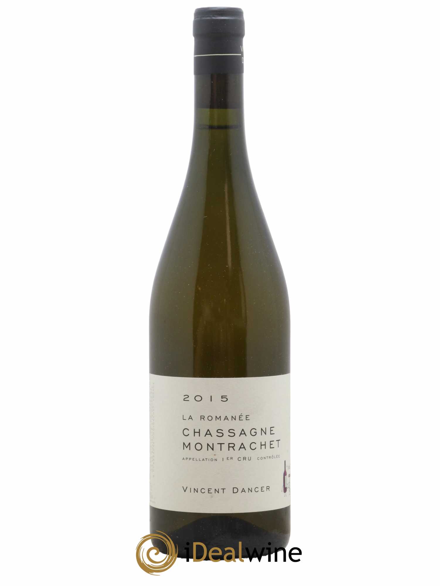 Chassagne-Montrachet 1er Cru La Romanée Vincent Dancer 2015 - Lot de 1 bouteille - 0