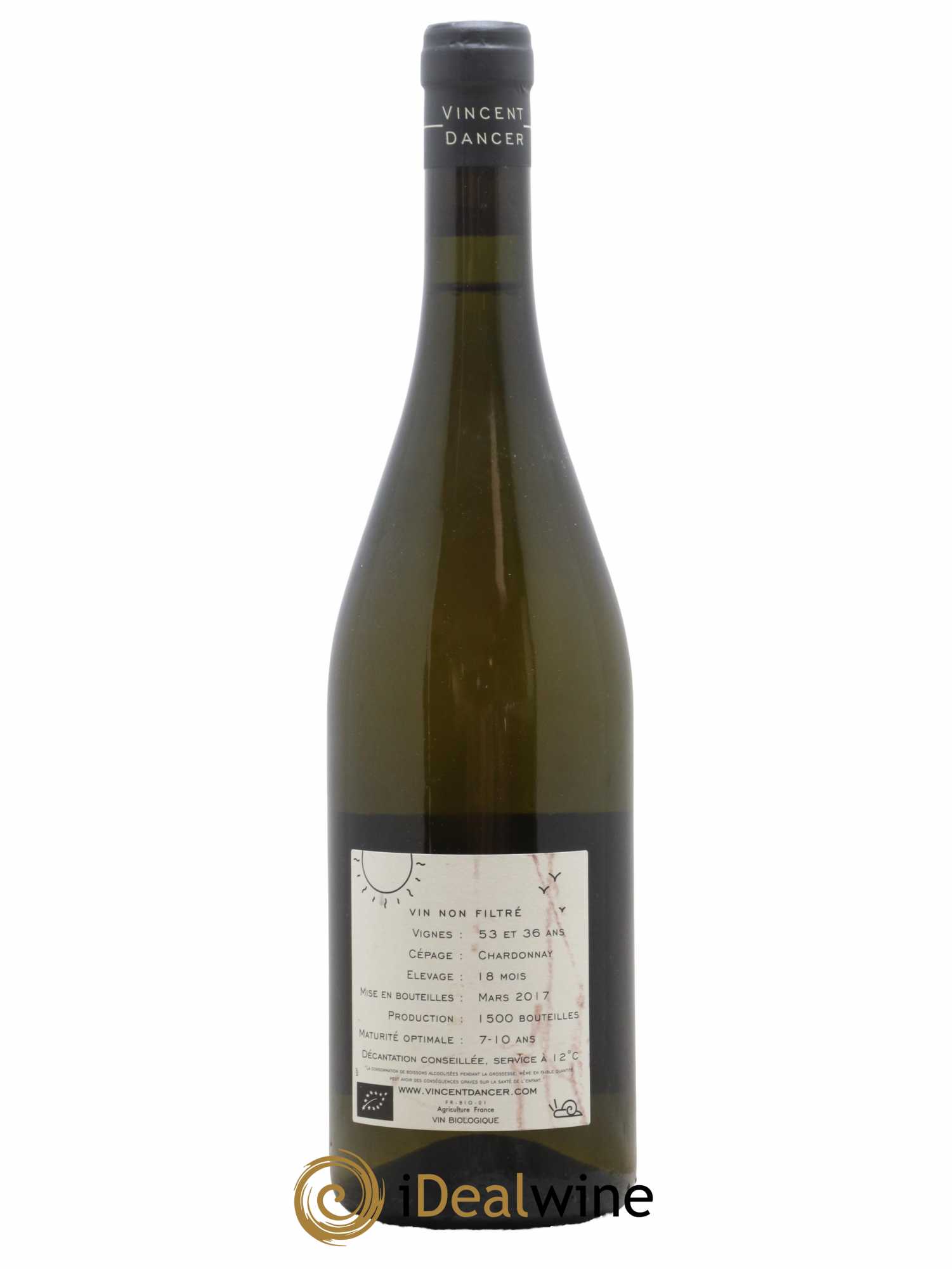 Meursault 1er Cru Perrières Vincent Dancer 2015 - Lot de 1 bouteille - 1