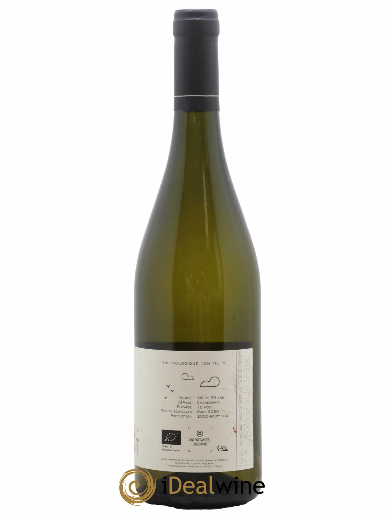 Meursault 1er Cru Perrières Vincent Dancer 2018 - Lot de 1 bouteille - 1