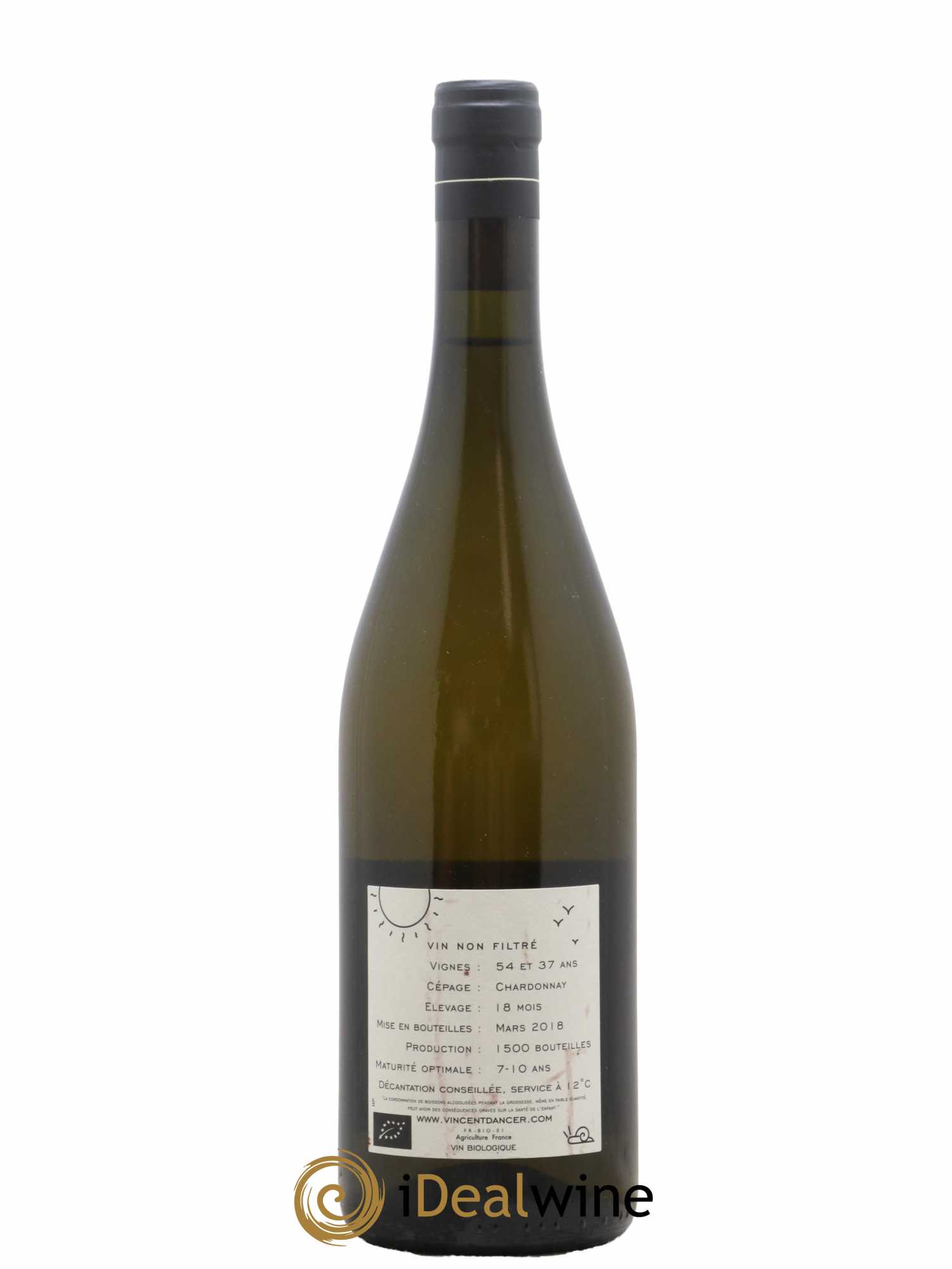 Meursault 1er Cru Perrières Vincent Dancer 2016 - Lot de 1 bouteille - 1
