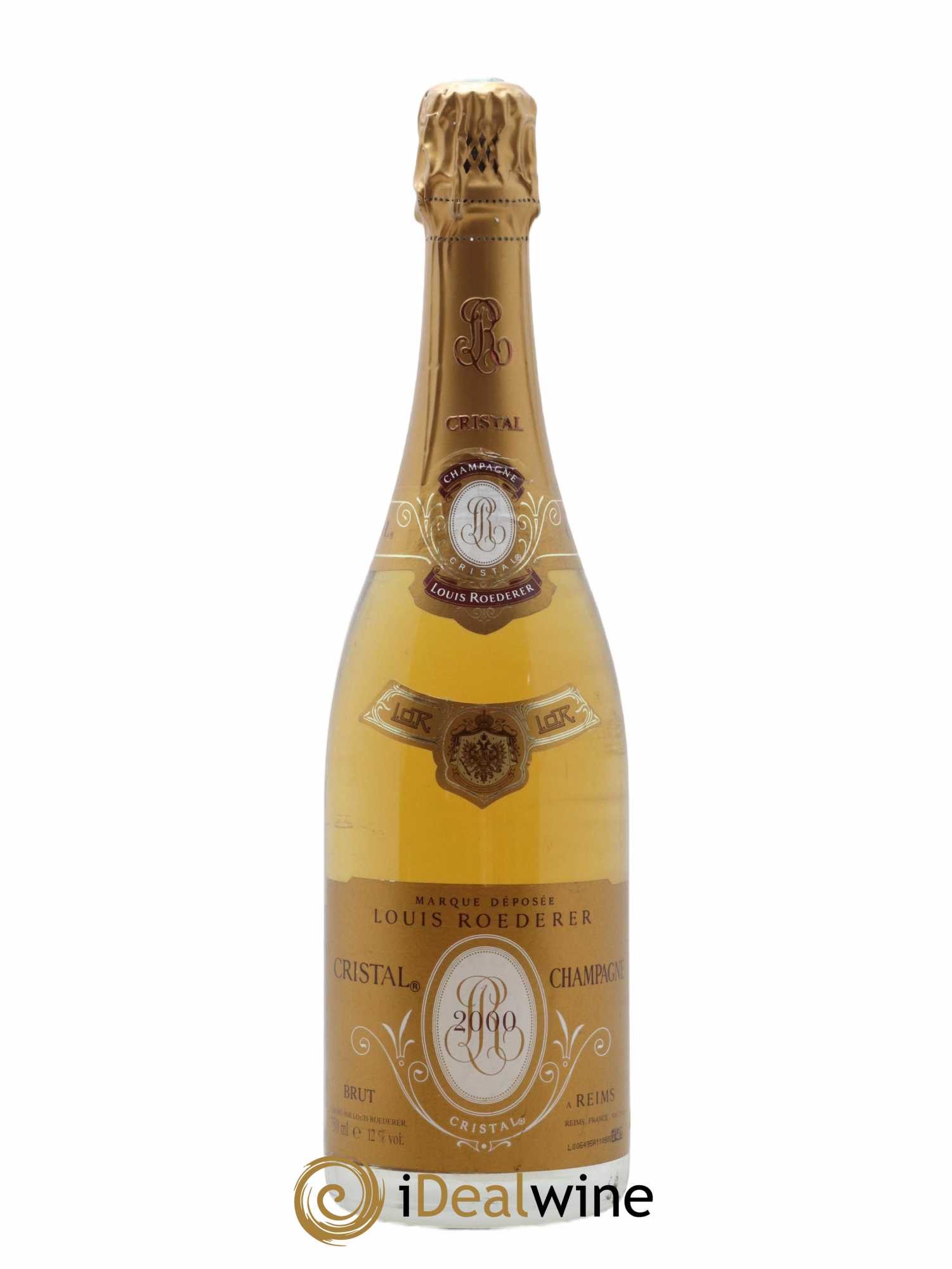 Cristal Louis Roederer 2000 - Lot de 1 bouteille - 0