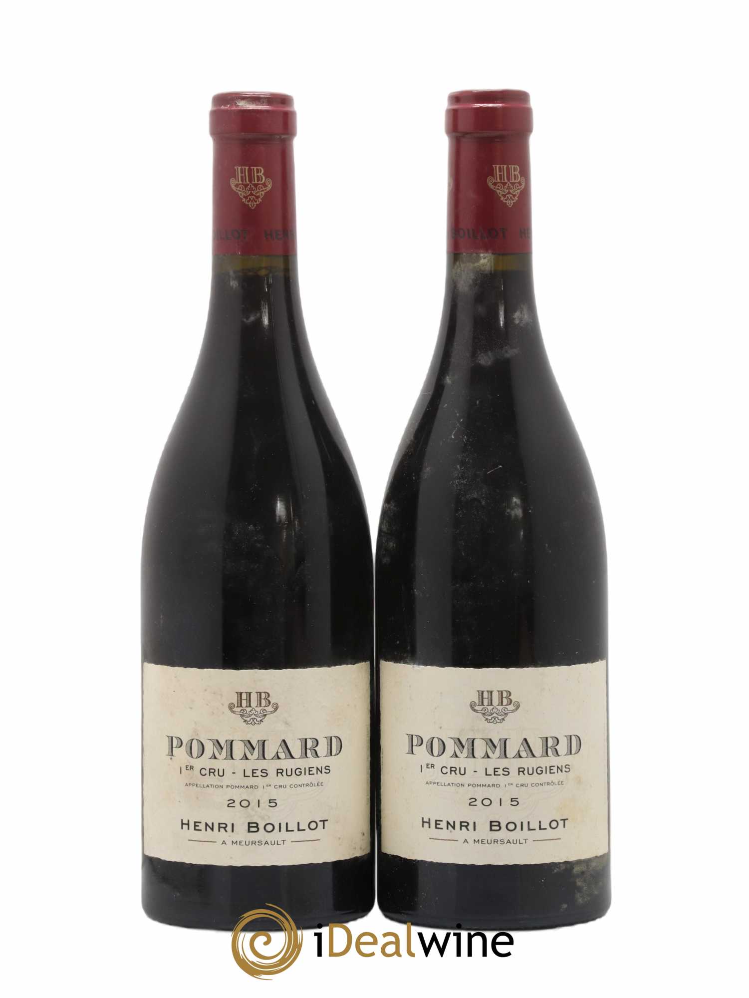 Pommard 1er Cru Les Rugiens Henri Boillot (Domaine) 2015 - Lot de 2 bouteilles - 0