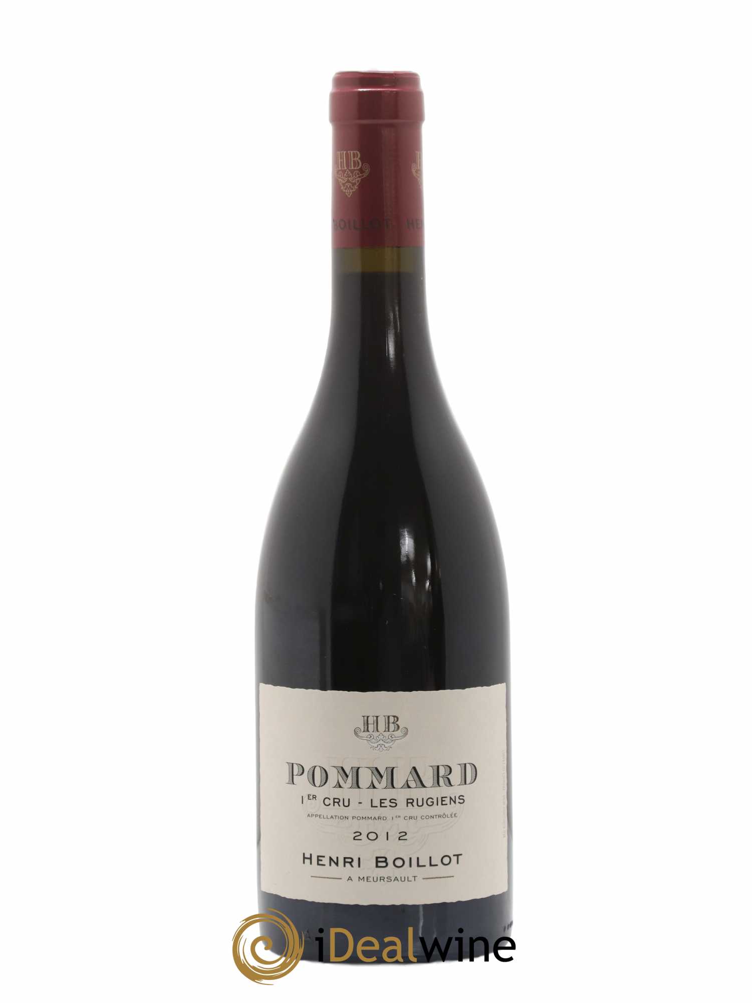 Pommard 1er Cru Les Rugiens Henri Boillot (Domaine) 2012 - Lot de 1 bouteille - 0