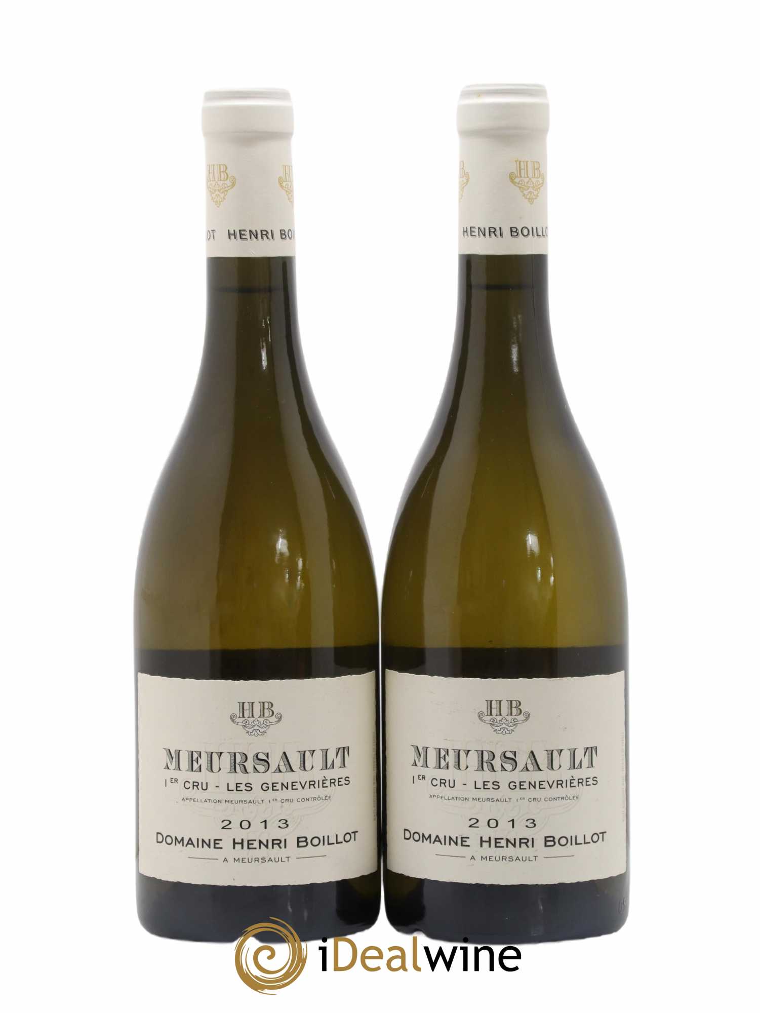 Meursault 1er Cru Les Genevrières Henri Boillot (Domaine) 2013 - Lot de 2 bouteilles - 0
