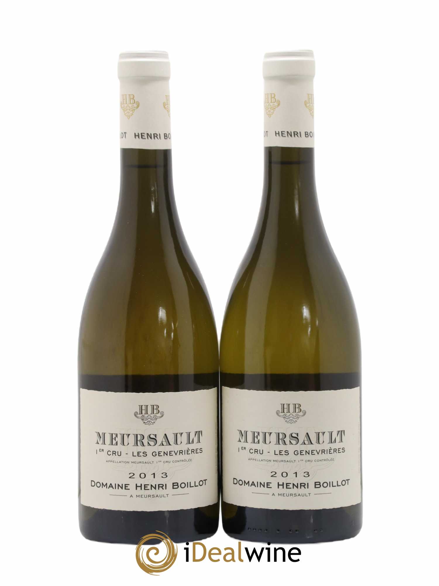 Meursault 1er Cru Les Genevrières Henri Boillot (Domaine) 2013 - Lot de 2 bouteilles - 0