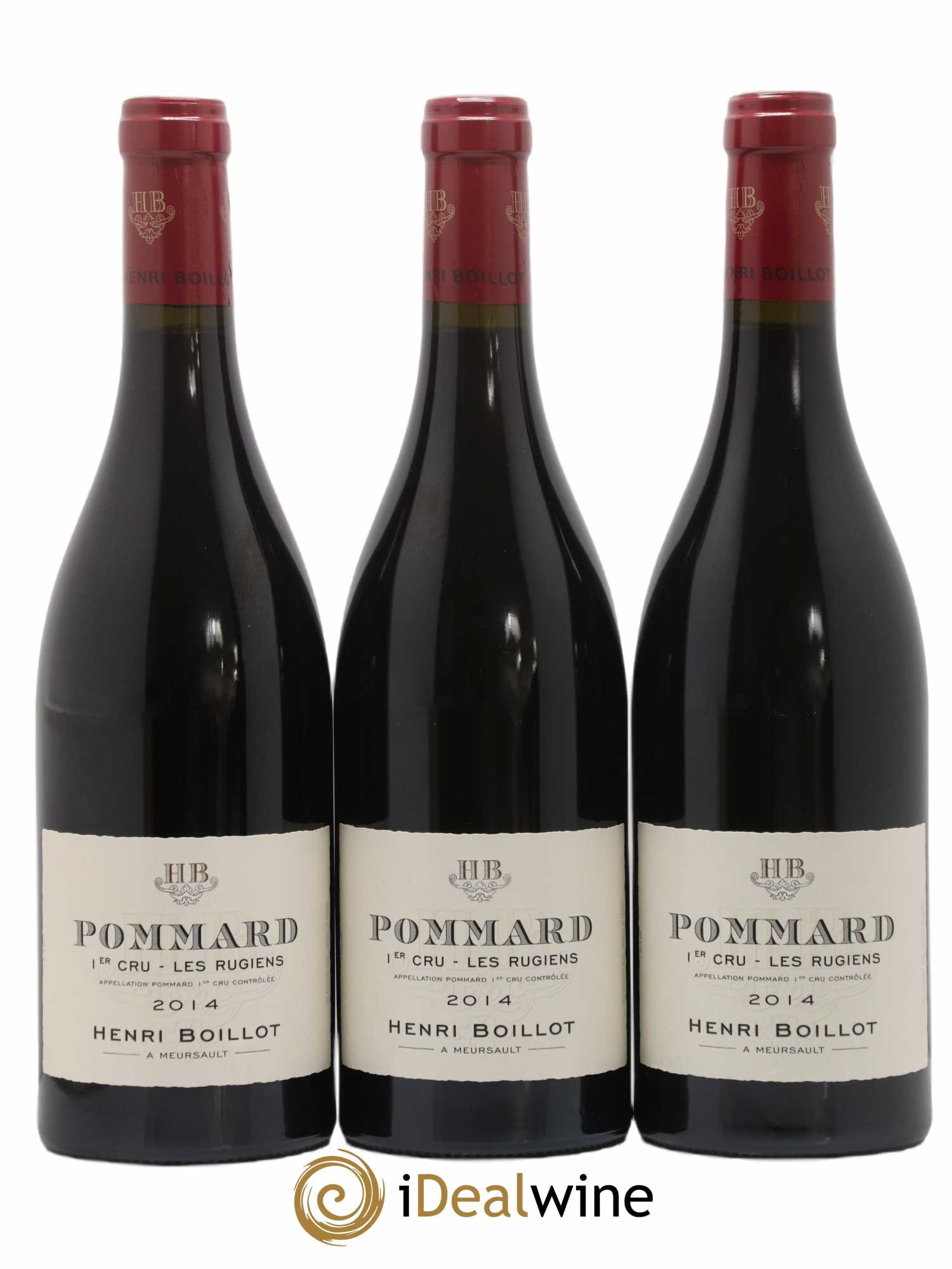 Pommard 1er Cru Les Rugiens Henri Boillot (Domaine) 2014 - Lot de 3 bouteilles - 0