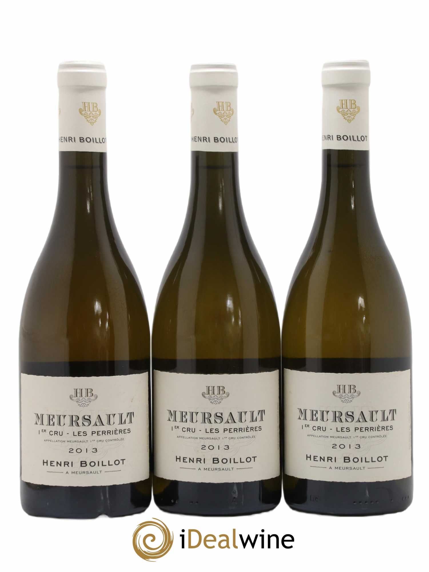Meursault 1er Cru Les Perrières Domaine H Boillot 2013 - Posten von 3 Flaschen - 0
