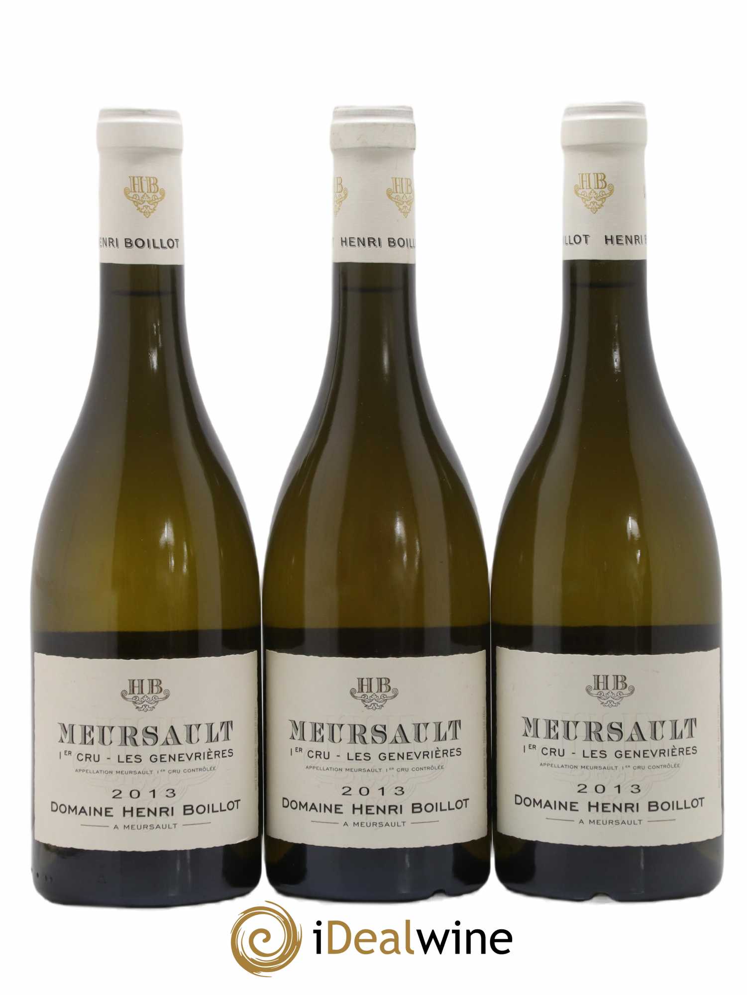 Meursault 1er Cru Les Genevrières Henri Boillot (Domaine) 2013 - Lot de 3 bouteilles - 0