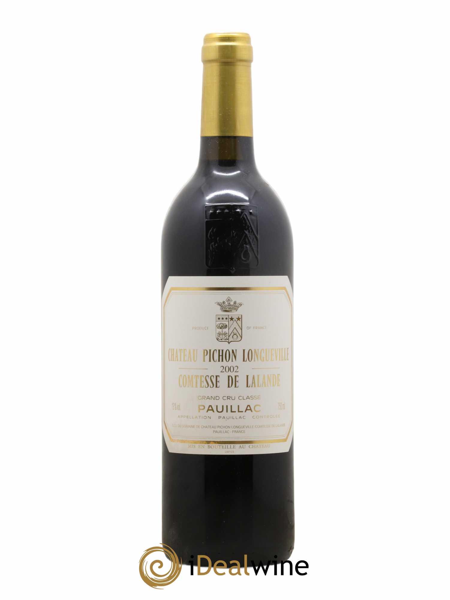 Château Pichon Longueville Comtesse de Lalande 2ème Grand Cru Classé 2002 - Lot de 1 bouteille - 0
