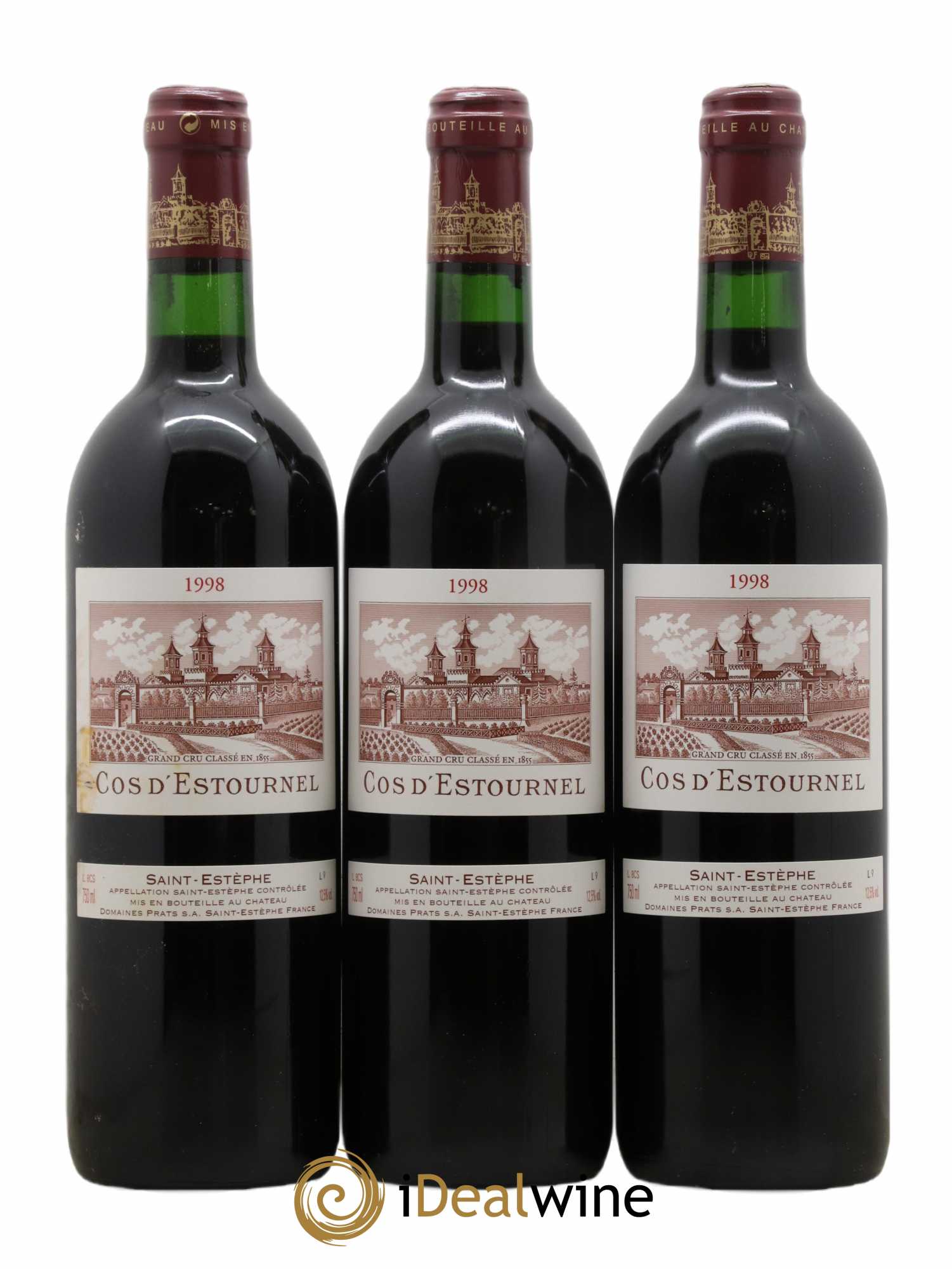 Cos d'Estournel 2ème Grand Cru Classé 1998 - Lot de 12 bouteilles - 3